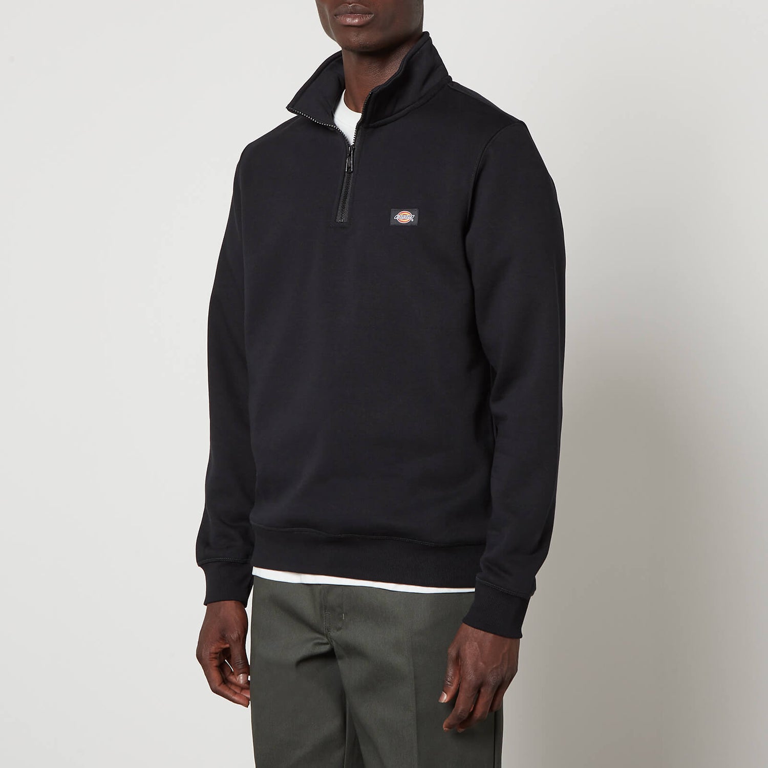 Dickies Oakport Cotton-Blend Quarter-Zip Sweatshirt