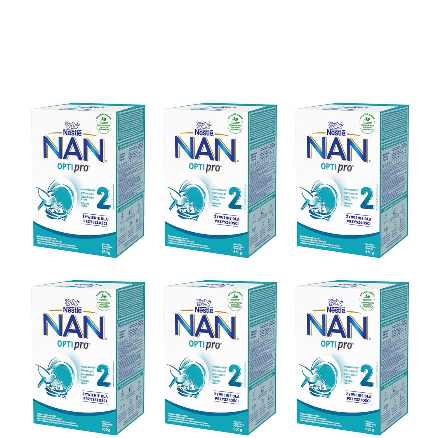 Zestaw Nan Optipro® 2 - 6x (2x325g)