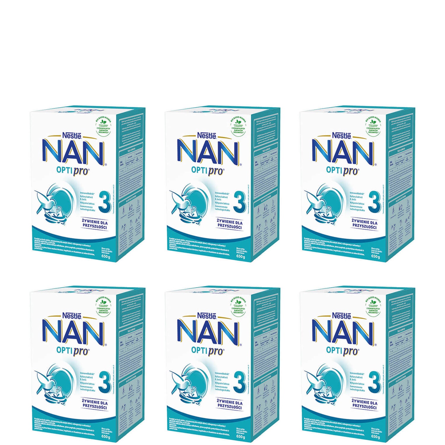 Zestaw Nan Optipro® 3 - 6x (2x325g)
