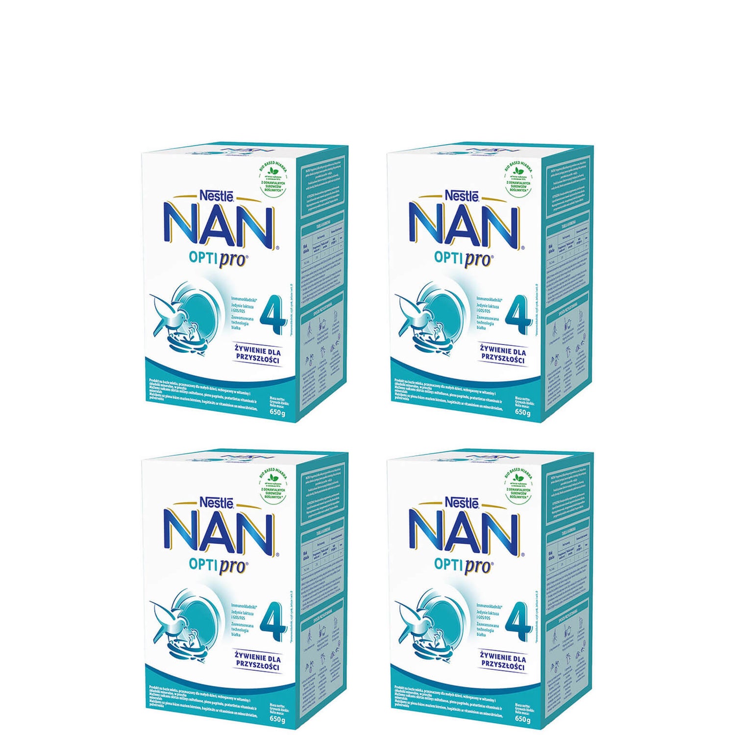 Zestaw Nan Optipro® 4 - 4x (2x325g)
