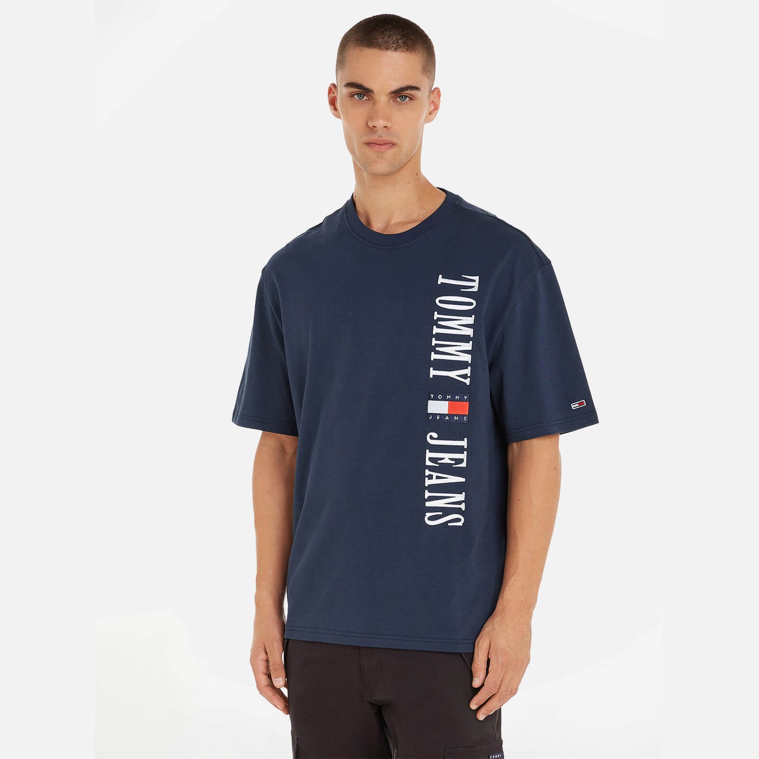 Tommy Jeans Skater Archive Logo Cotton T-Shirt - M