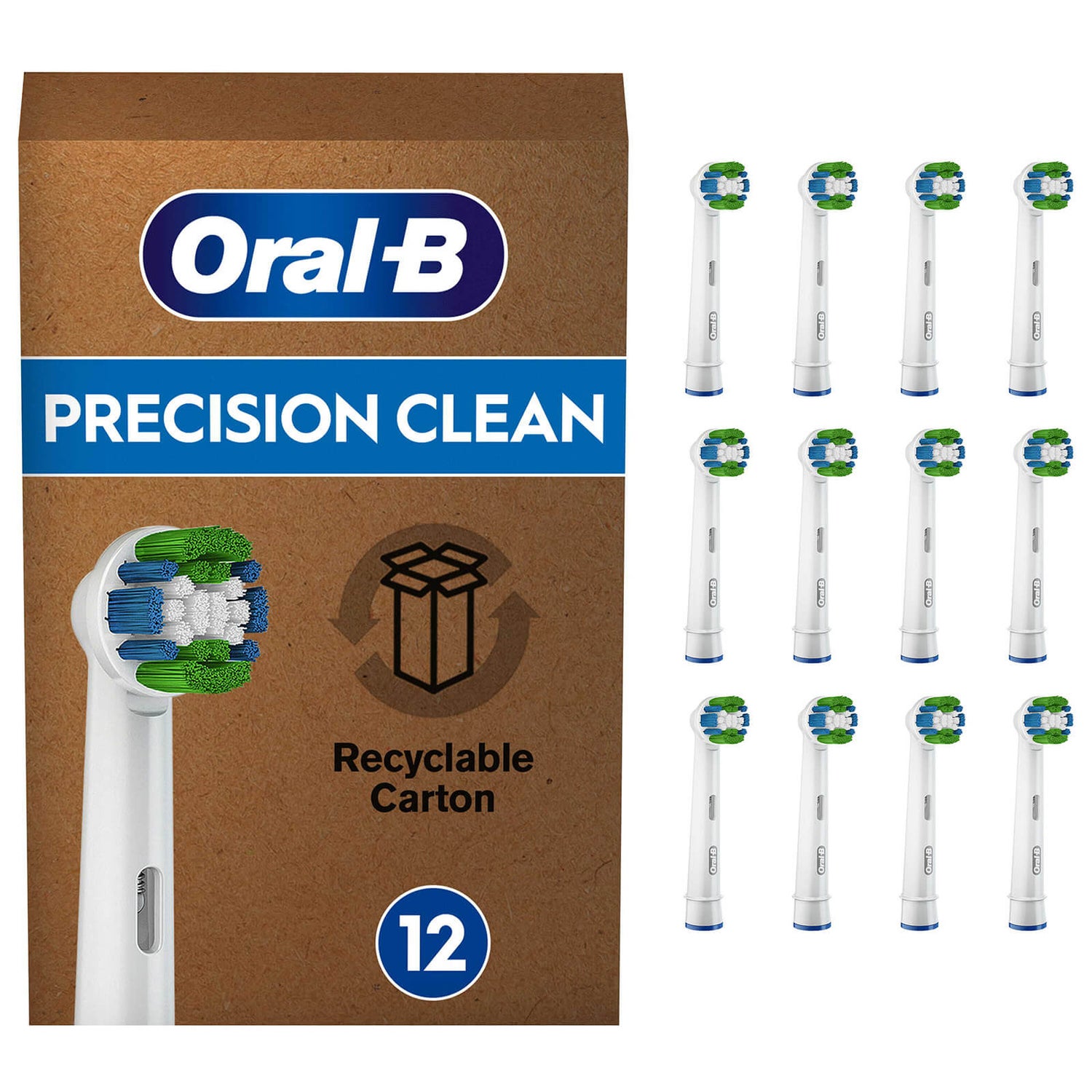 Oral-B Aufsteckbürsten Precision Clean 12er FFU CleanMaximizer