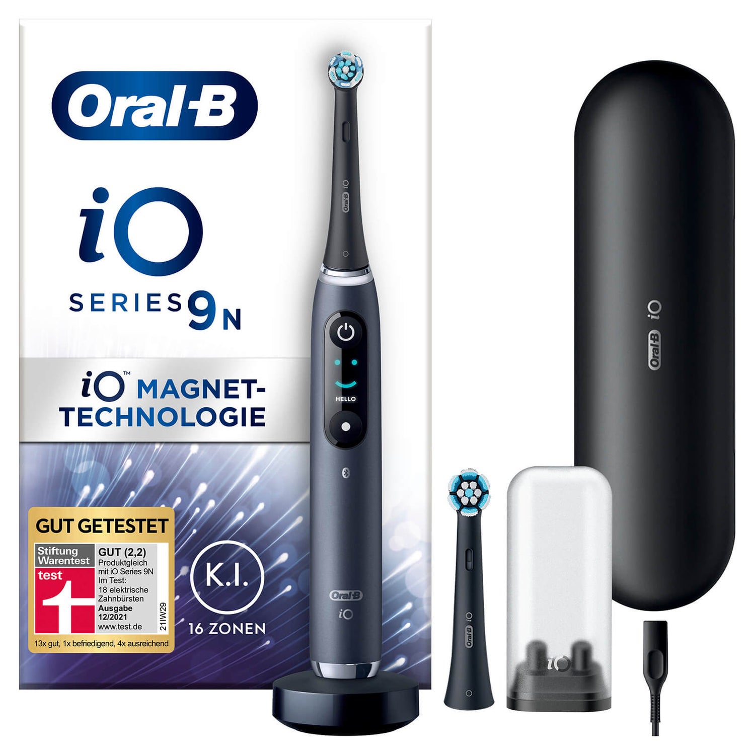 Oral-B iO 9 Elektrische Zahnbürste Black