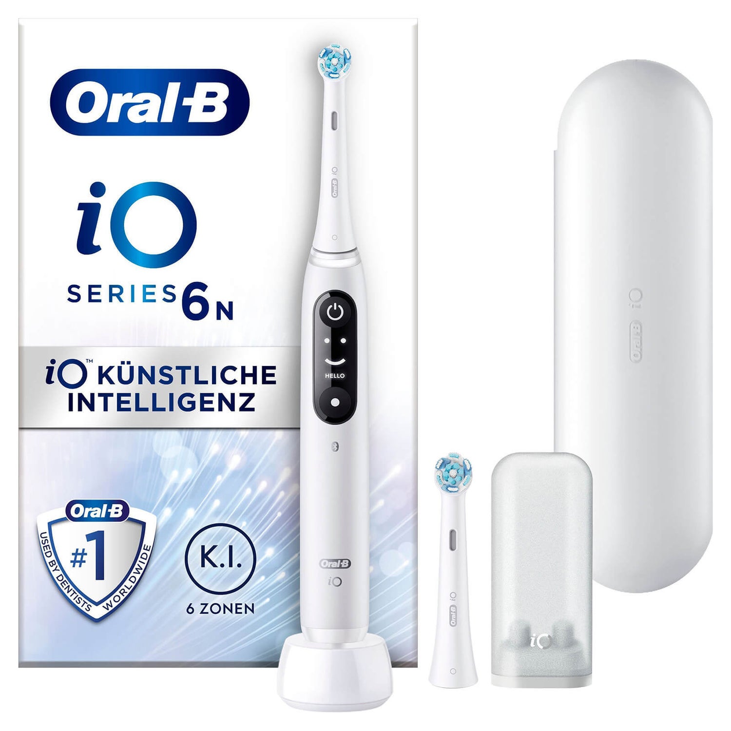 Oral-B iO Series 6 Elektrische Zahnbürste White