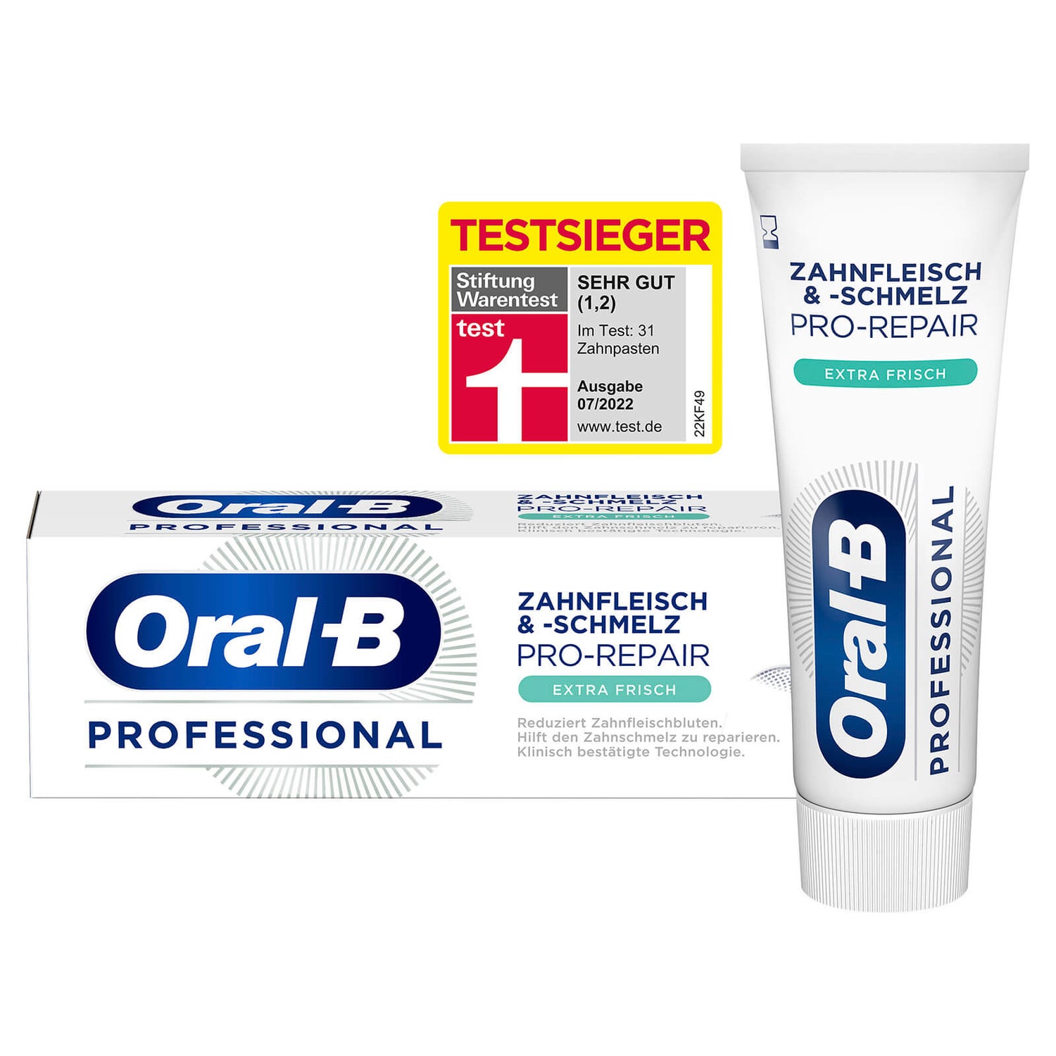 Oral-B PROFESSIONAL Zahnfleisch und -schmelz Extra Frisch Zahncreme 75ml