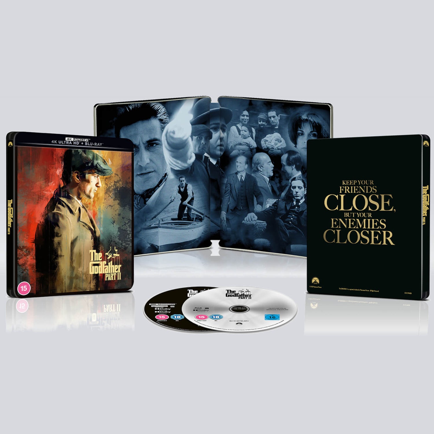 The Godfather Part II 4K Ultra HD Steelbook (Includes Blu-ray)