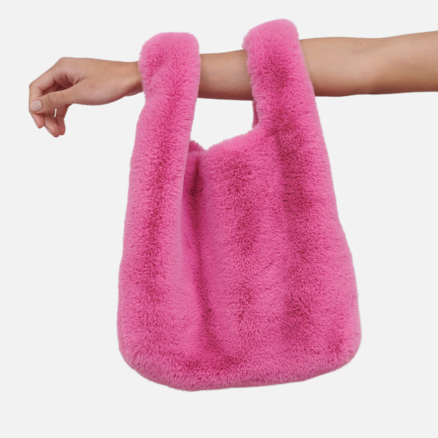 Jakke Bertha Faux Fur Tote Bag