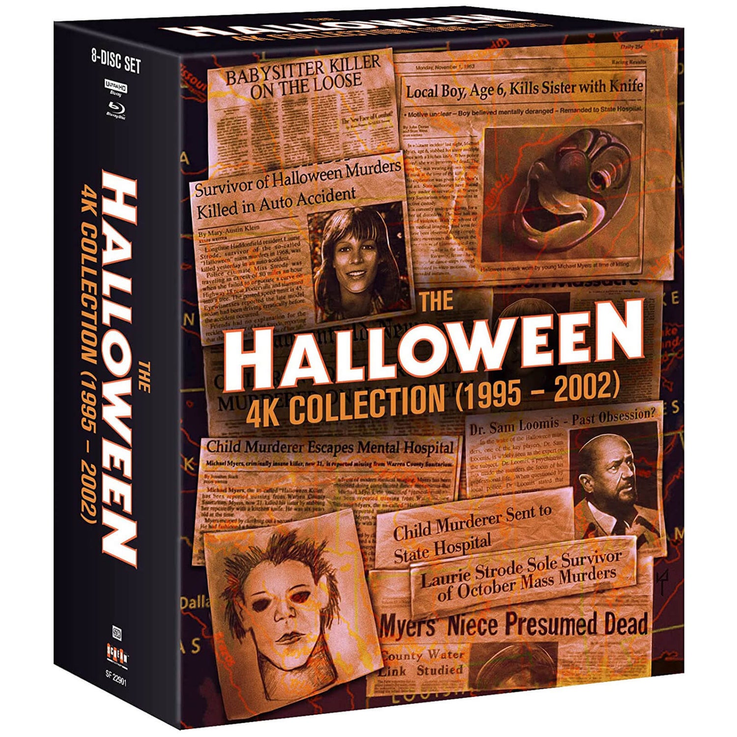 The Halloween 4K Collection (1995 - 2002) (Includes Blu-ray)