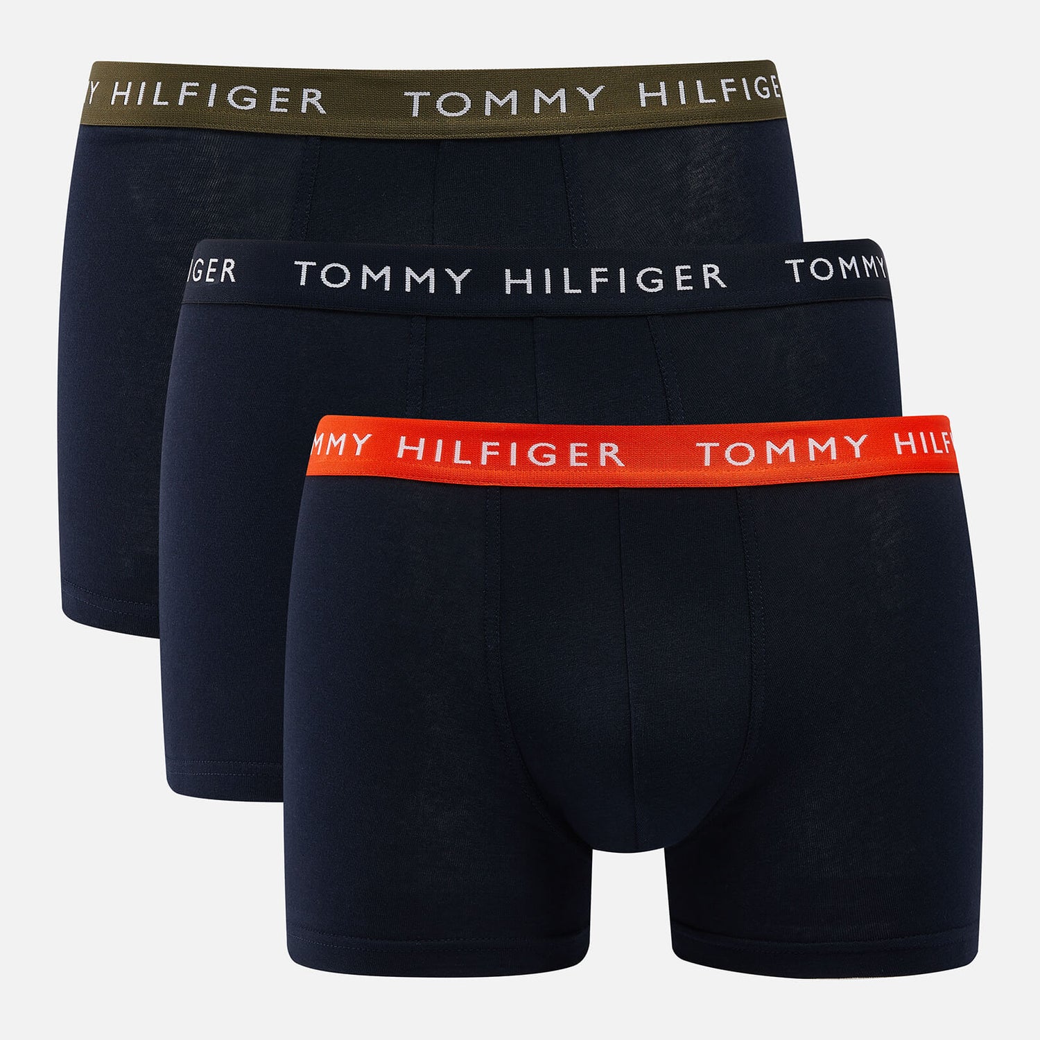 Tommy Hilfiger Three-Pack Stretch-Cotton Boxer Briefs