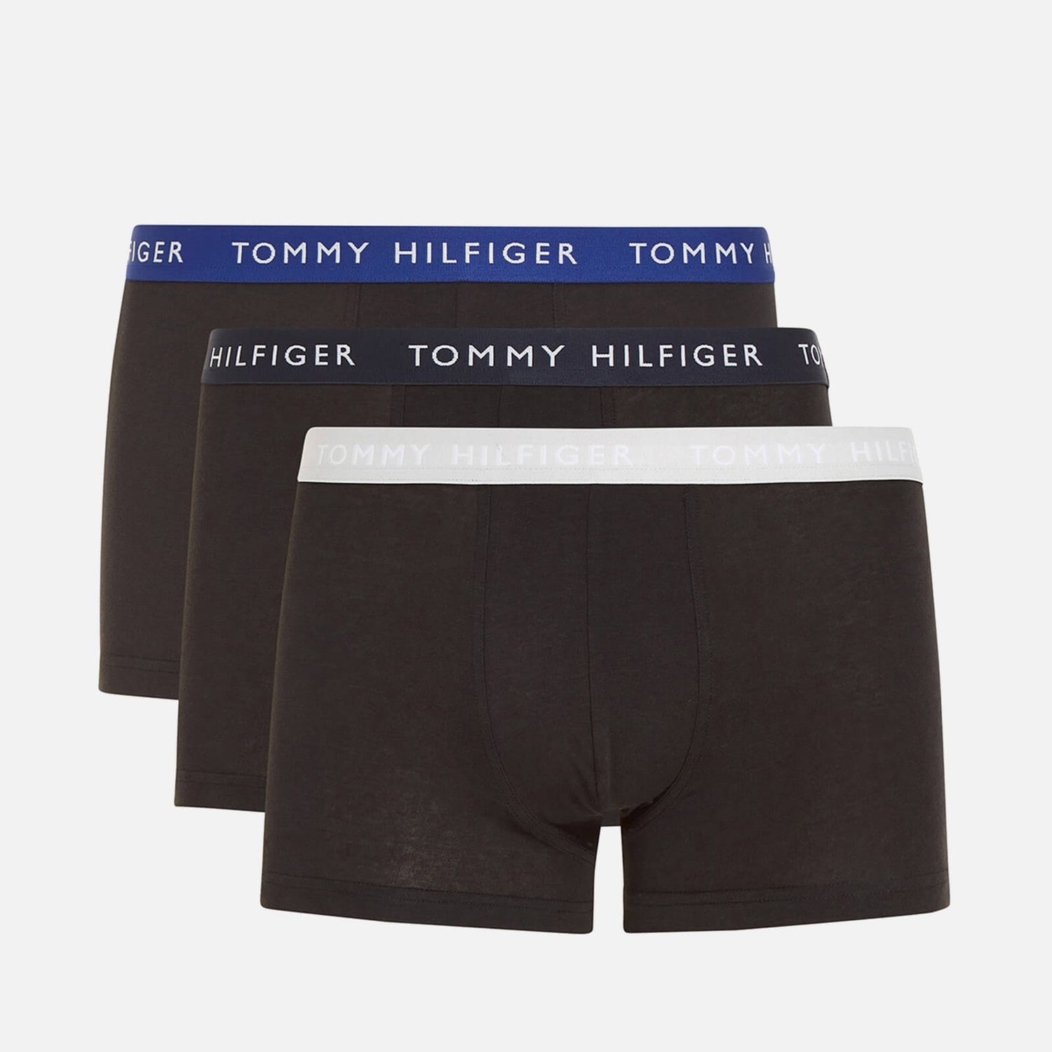 Tommy Hilfiger Three-Pack Organic Cotton-Blend Trunks - S