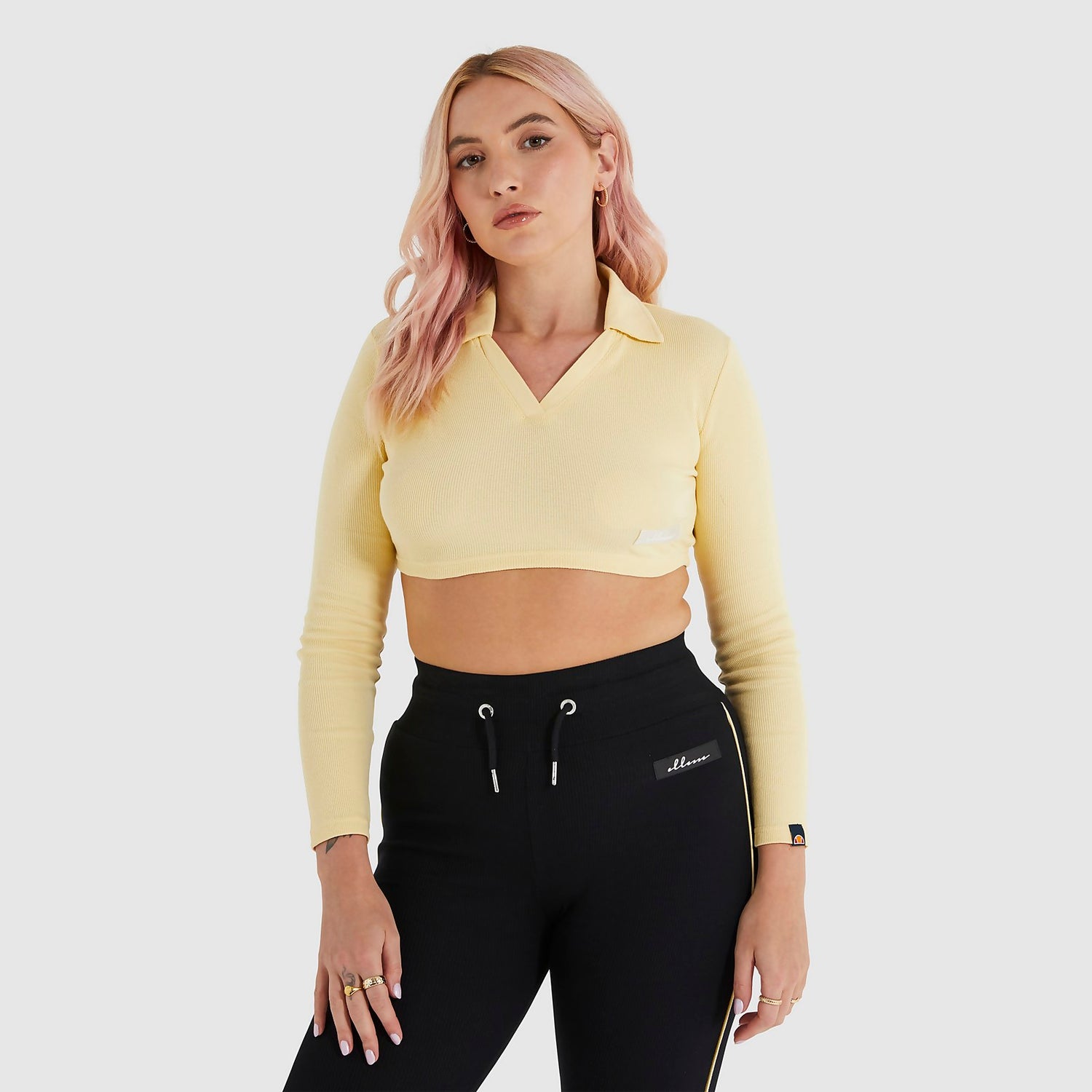 Light yellow shirt women's on sale