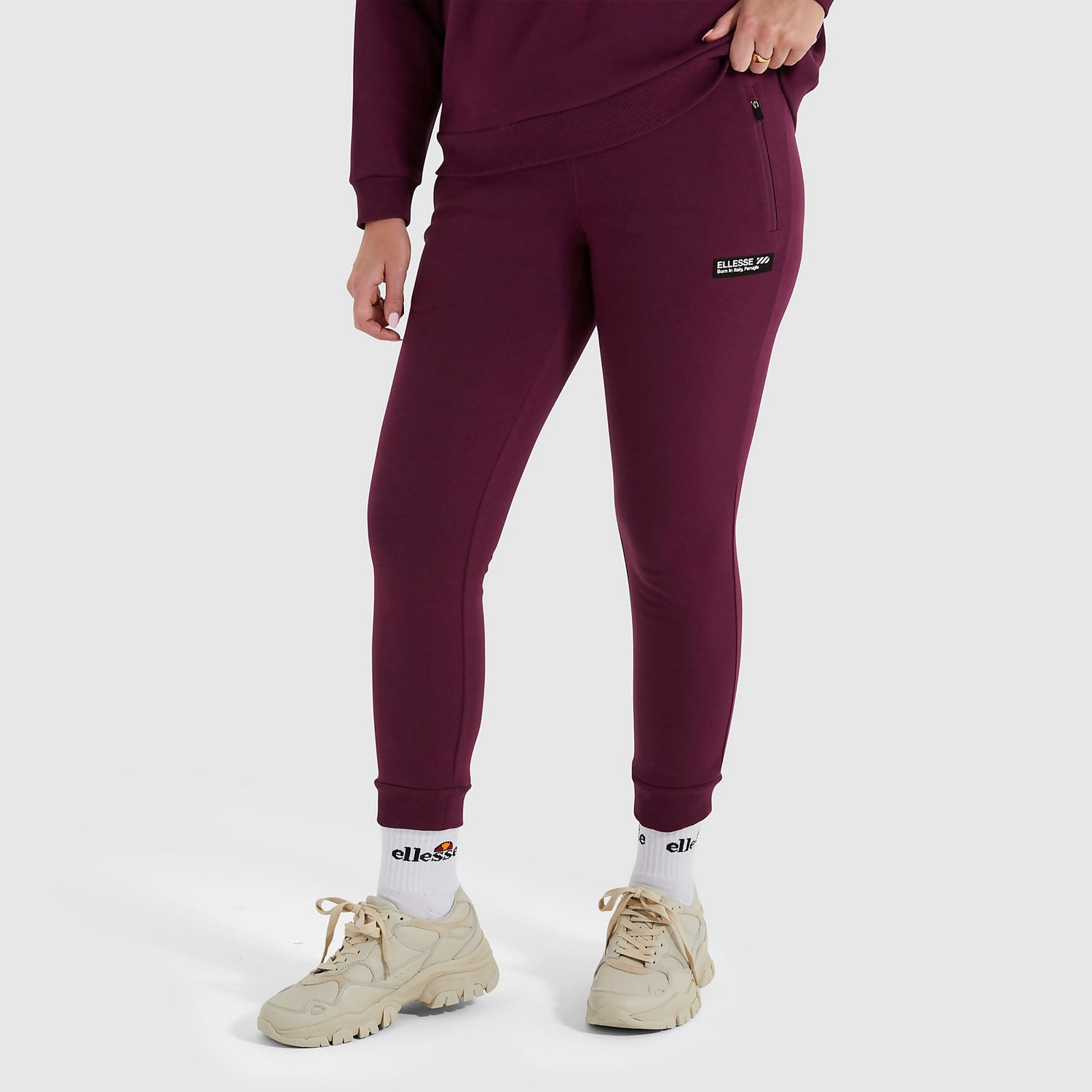 Adidas originals ryv shop cuffed joggers in lilac