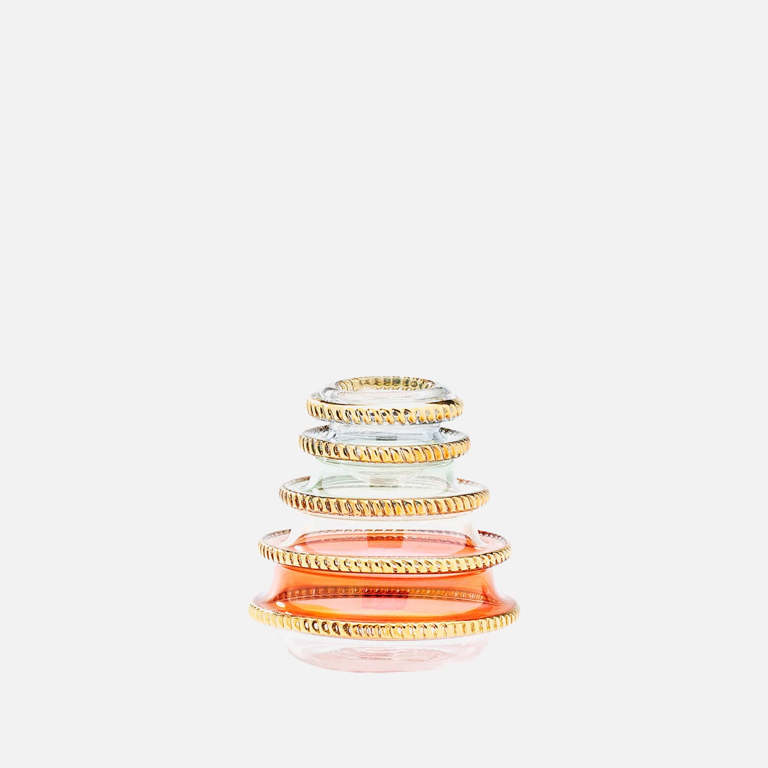 anna + nina Rainbow Tree Glass Candle Holder