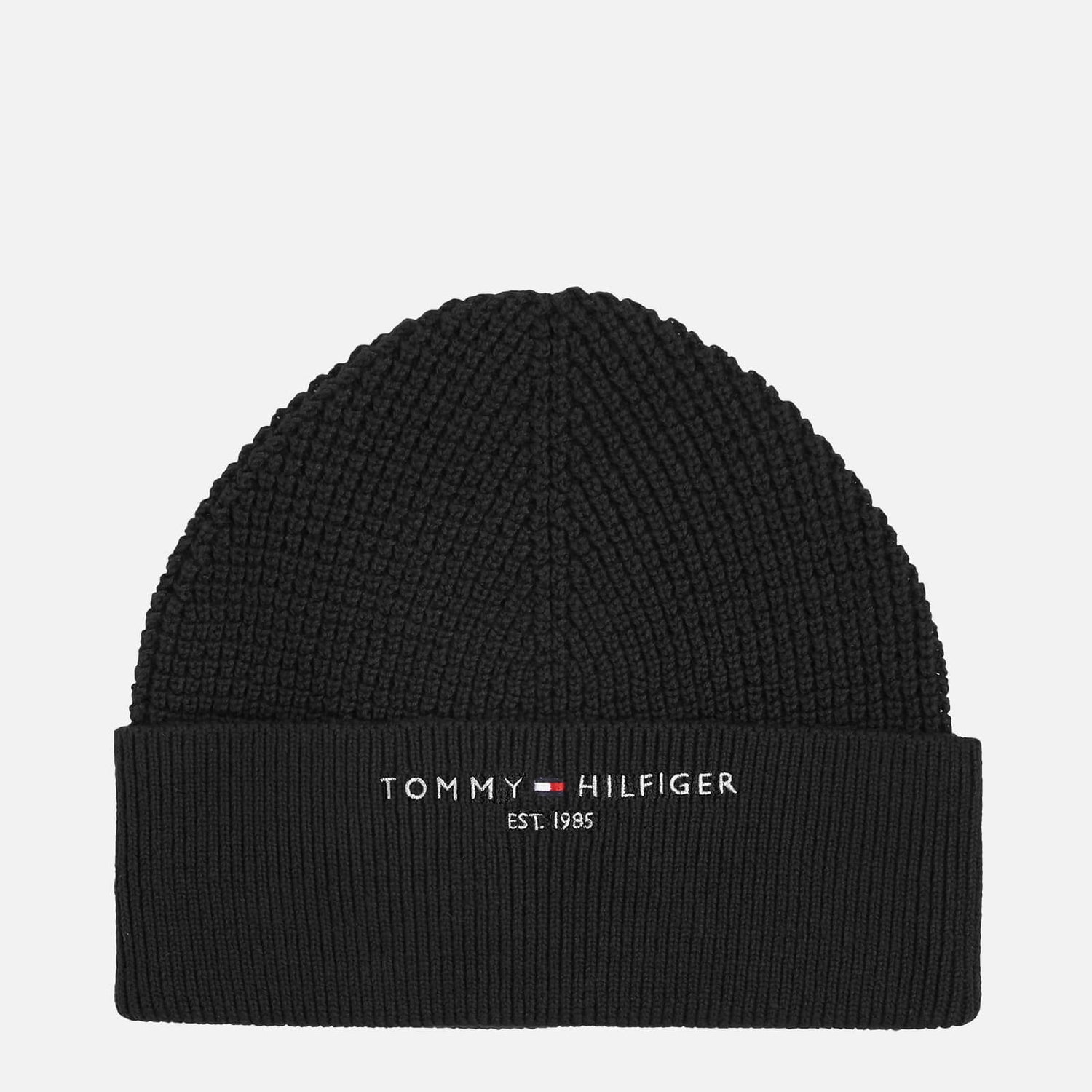 Tommy Hilfiger Horizon Ribbed-Knit Cotton Beanie