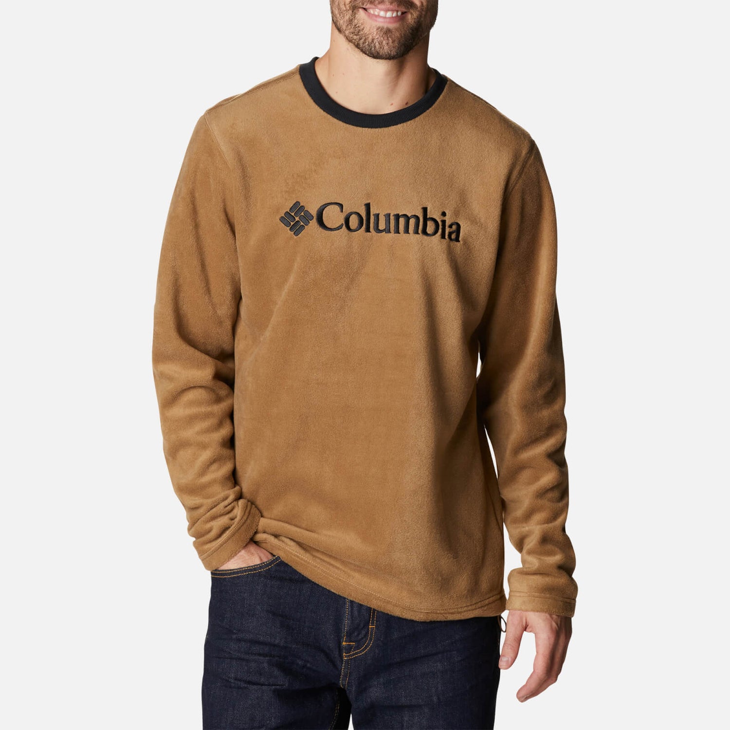 Columbia Steens Mountain Logo-Printed Fleece Sweatshirt - S