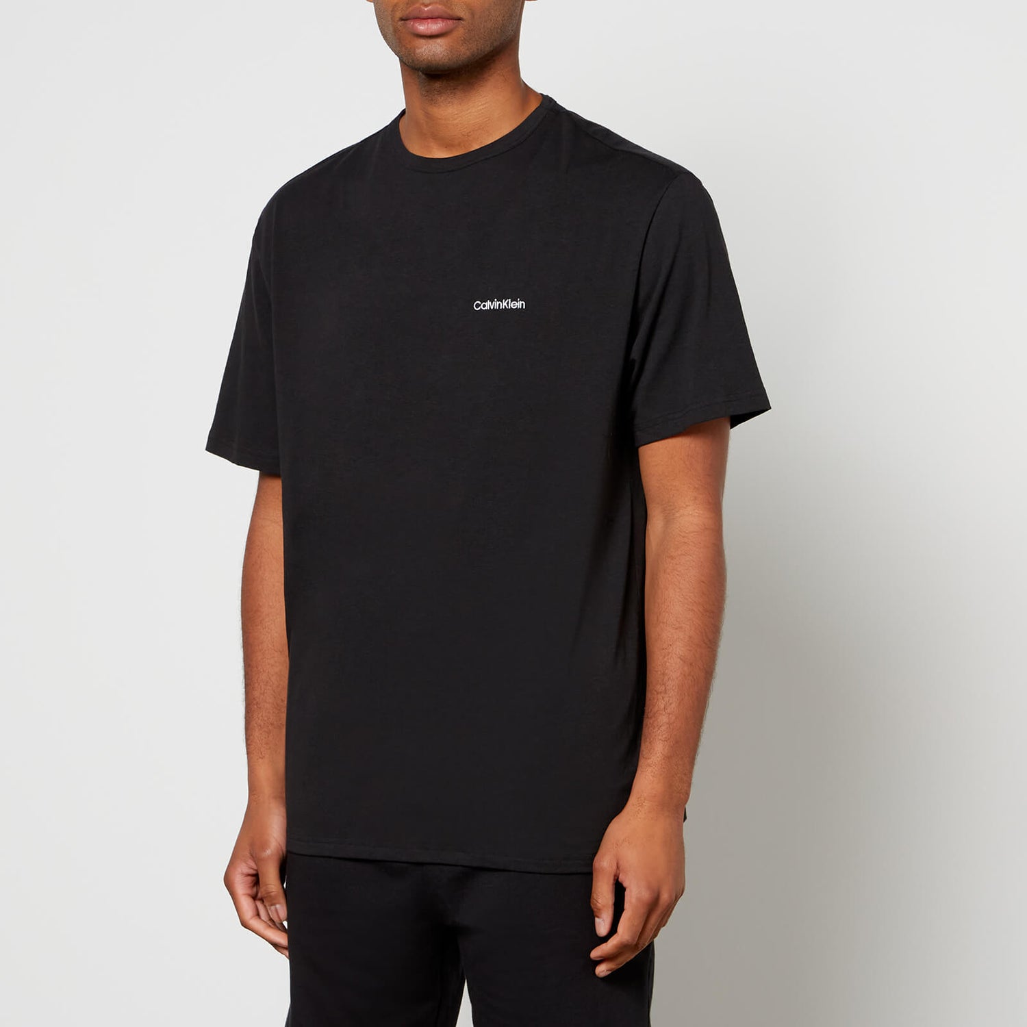 Calvin Klein Logo-Printed Cotton-Blend T-Shirt - S