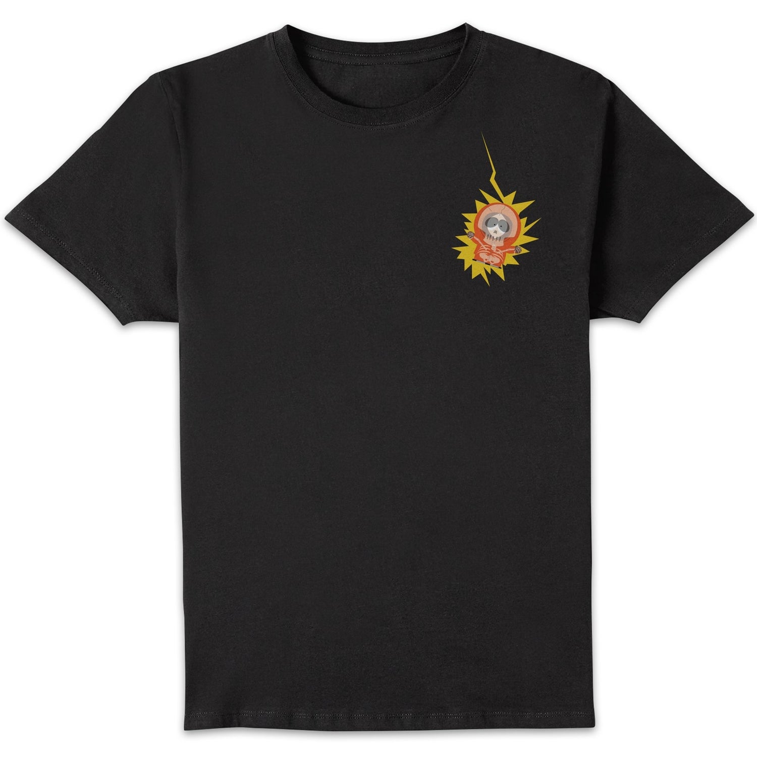 South Park Kenny Pocket Print Men's T-Shirt - Black