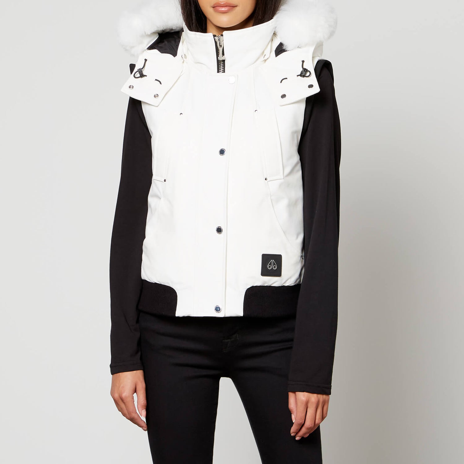 Moose Knuckles Liberty Shell and Shearling Gilet - XL