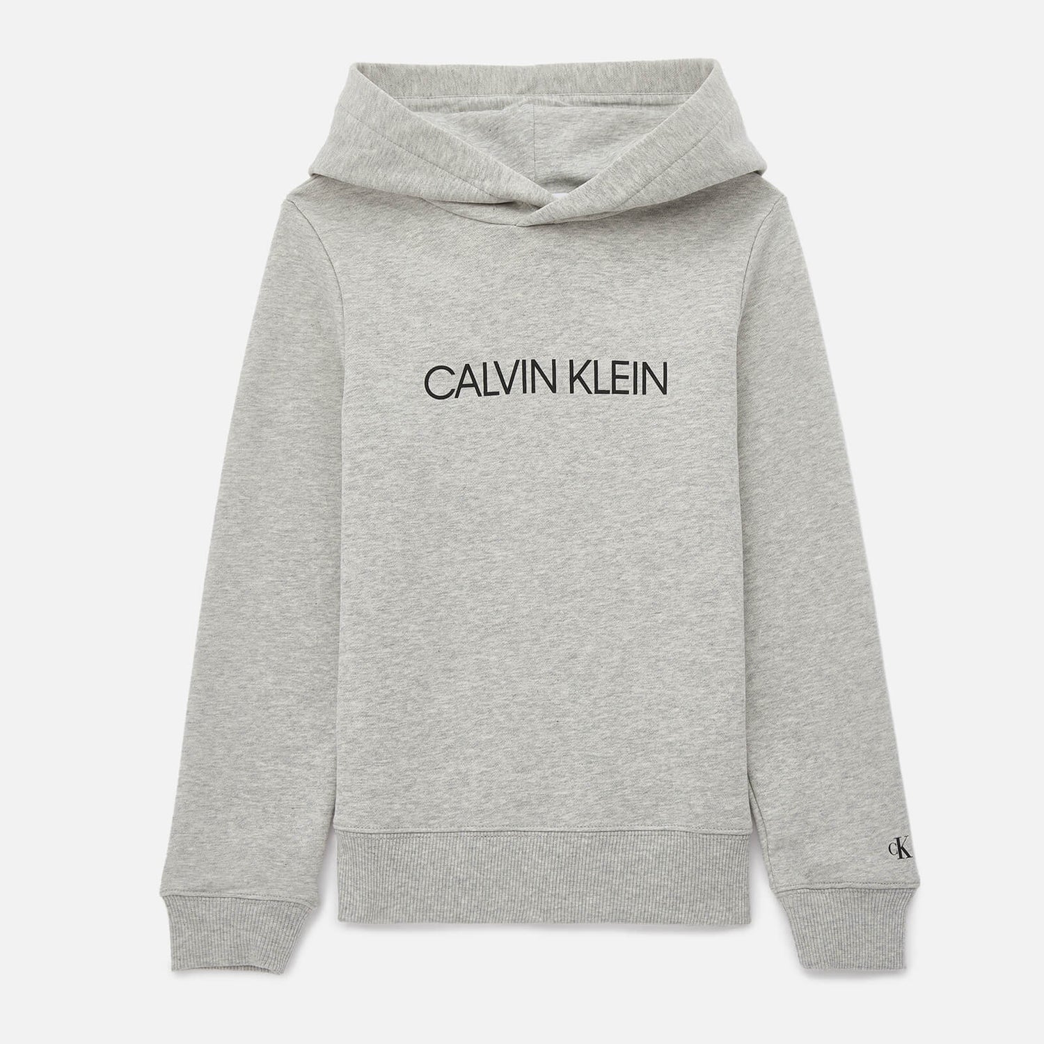 Calvin Klein Kids' Institutional Logo-Printed Cotton Hoodie - 6-7 Years