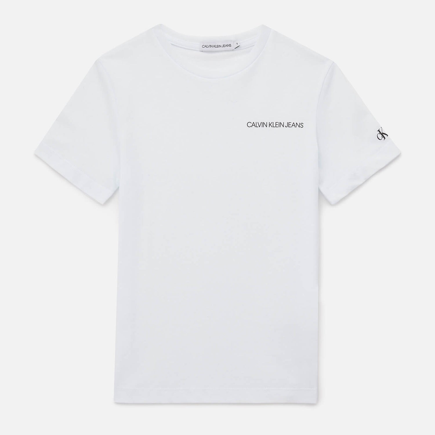 Calvin Klein Boys' Logo-Print Cotton T-Shirt - 8-9 Years