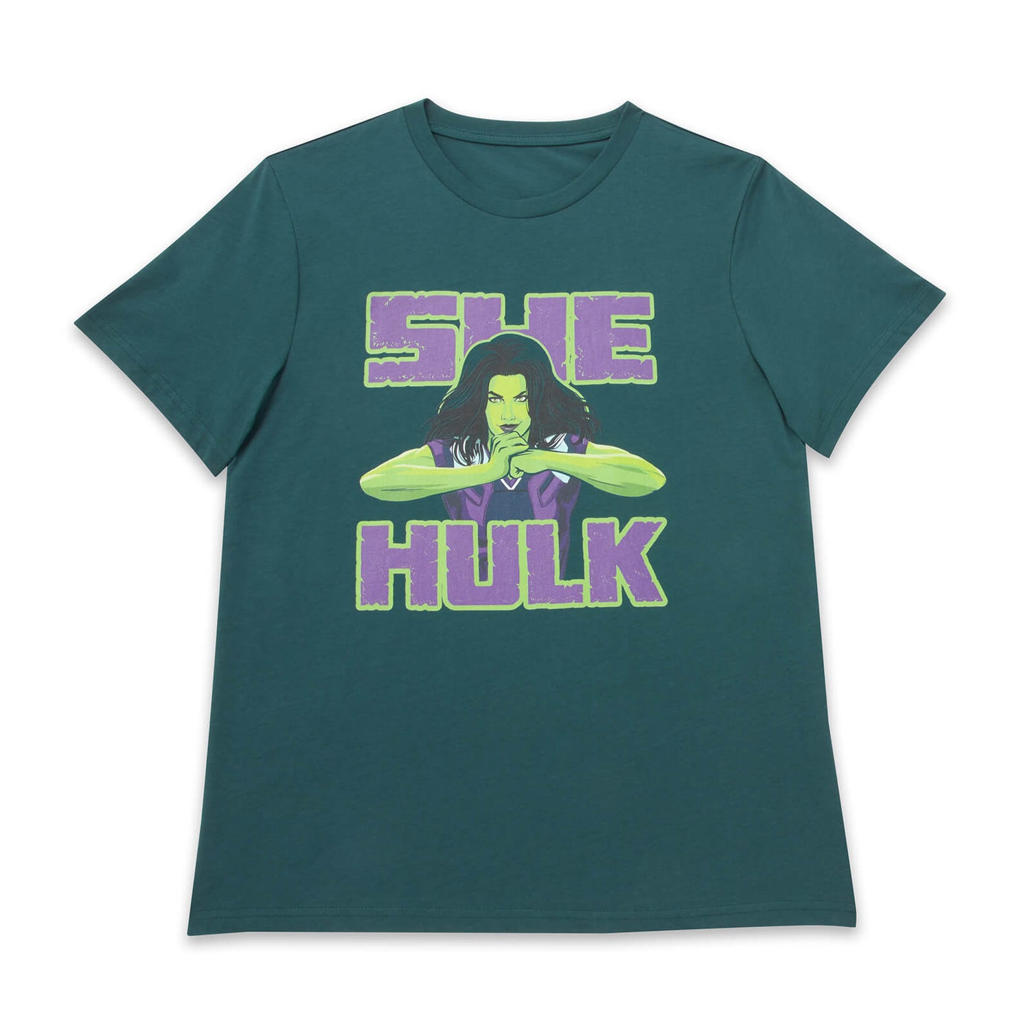 Camiseta unisex She Hulk Stare de Marvel - Verde