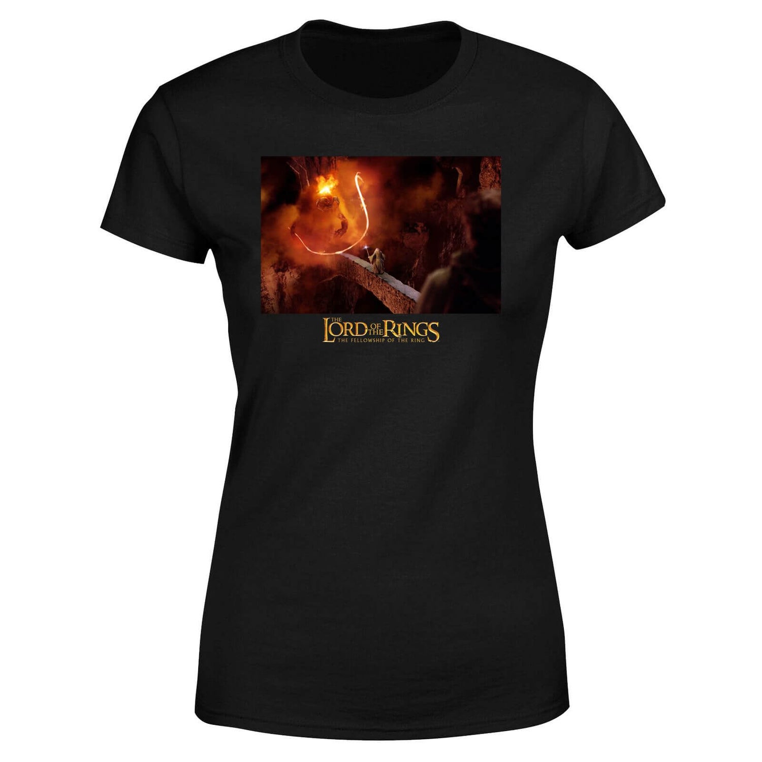 Le Seigneur des Anneaux Vous Ne Passerez Pas T-Shirt Femme - Noir