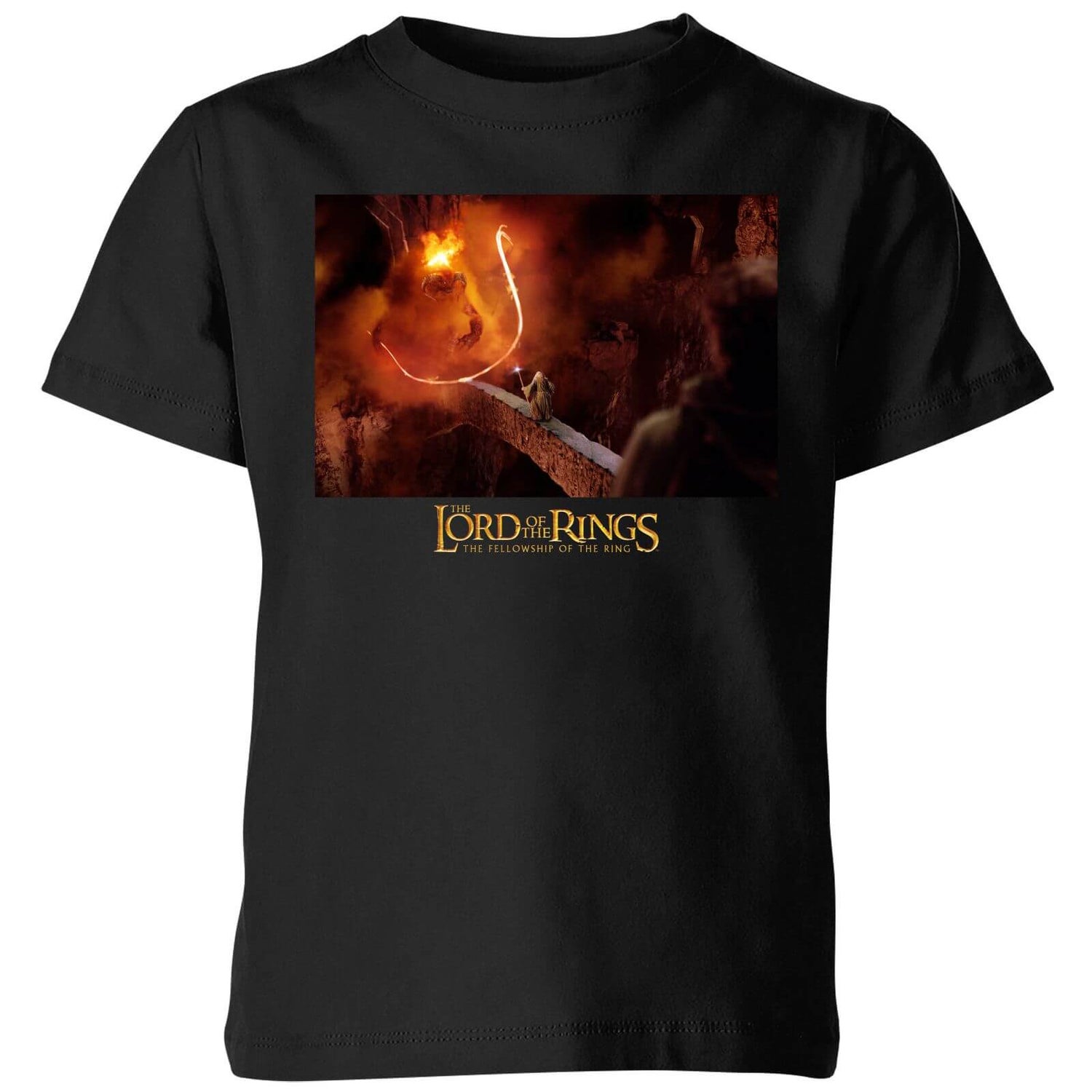 Lord Of The Rings You Shall Not Pass Kids' T-Shirt - Black