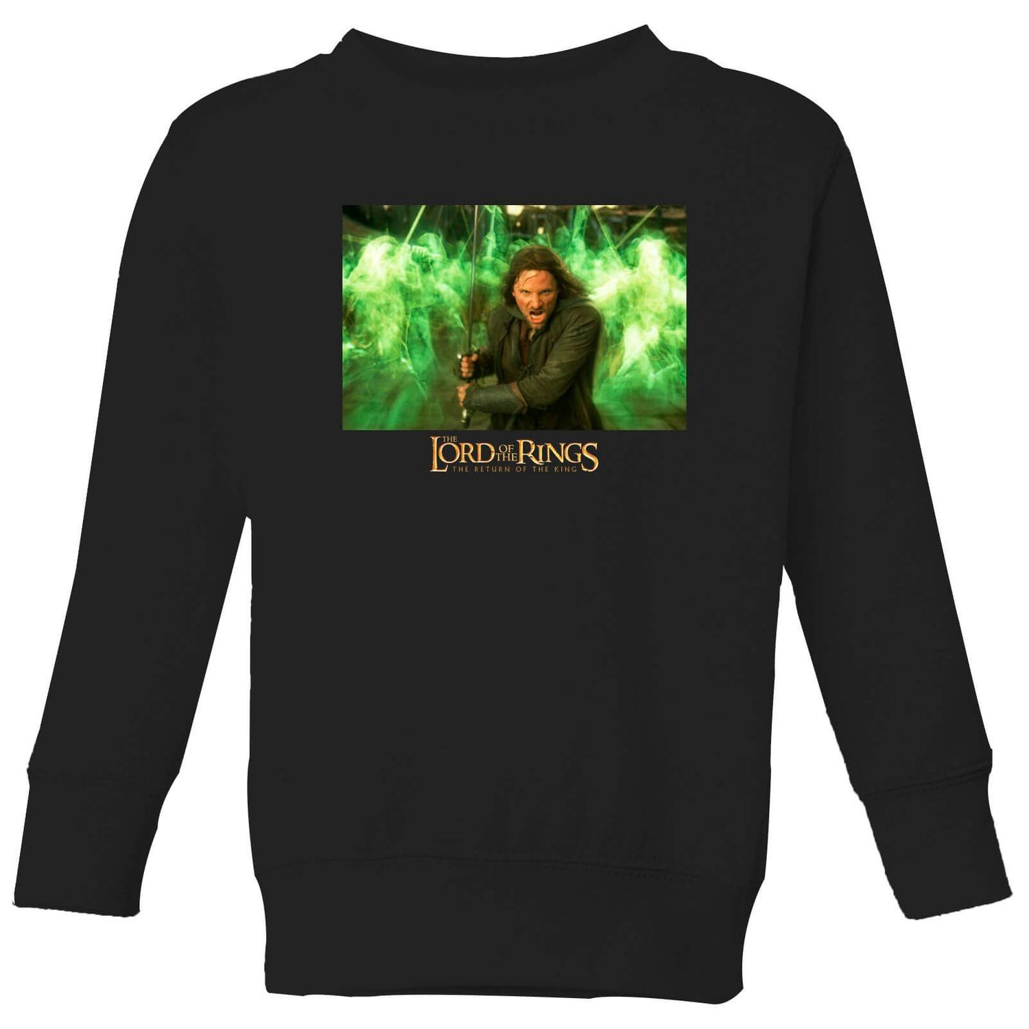 Lord Of The Rings Aragorn Kids' Sweatshirt - Black