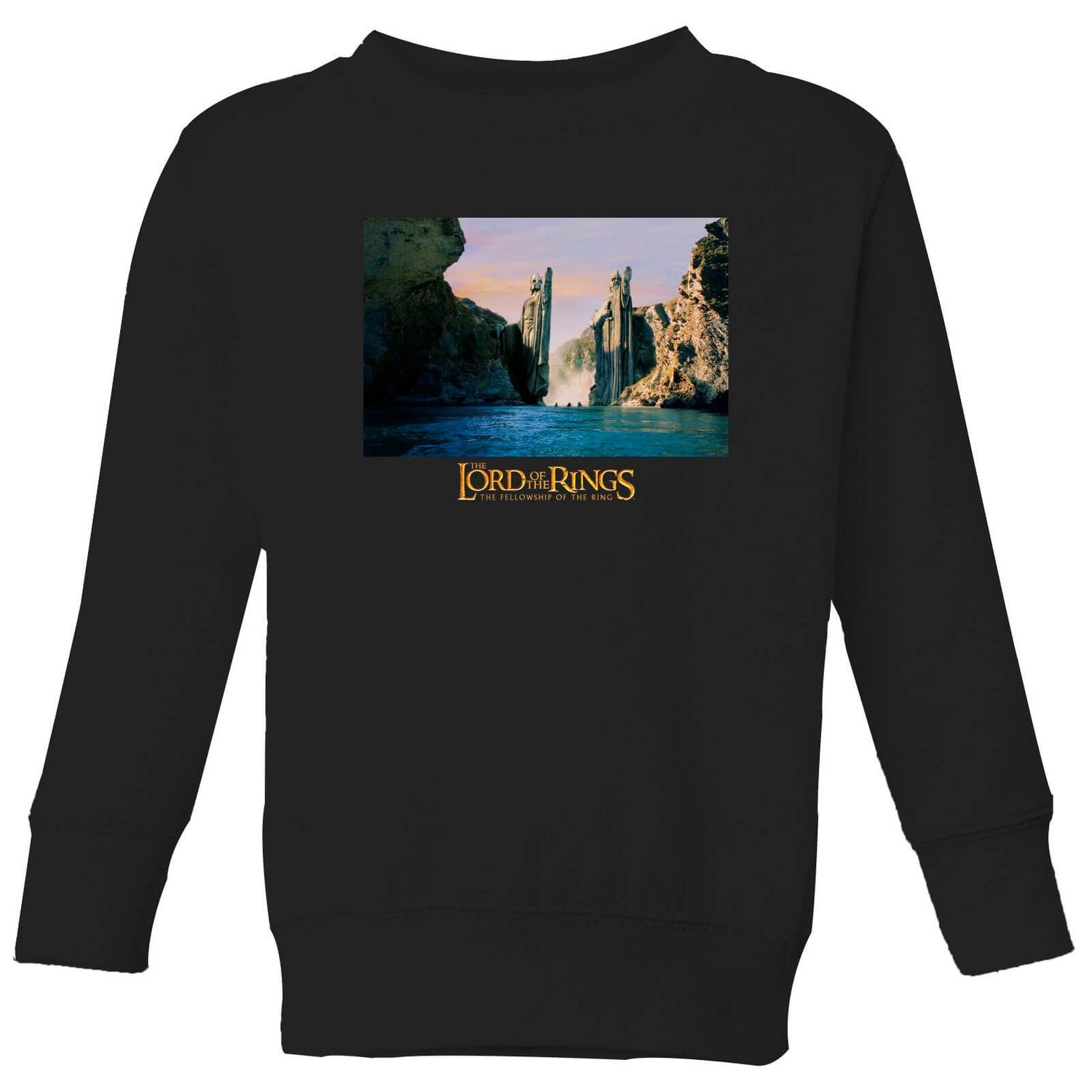 Lord Of The Rings Argonath Kids' Sweatshirt - Black