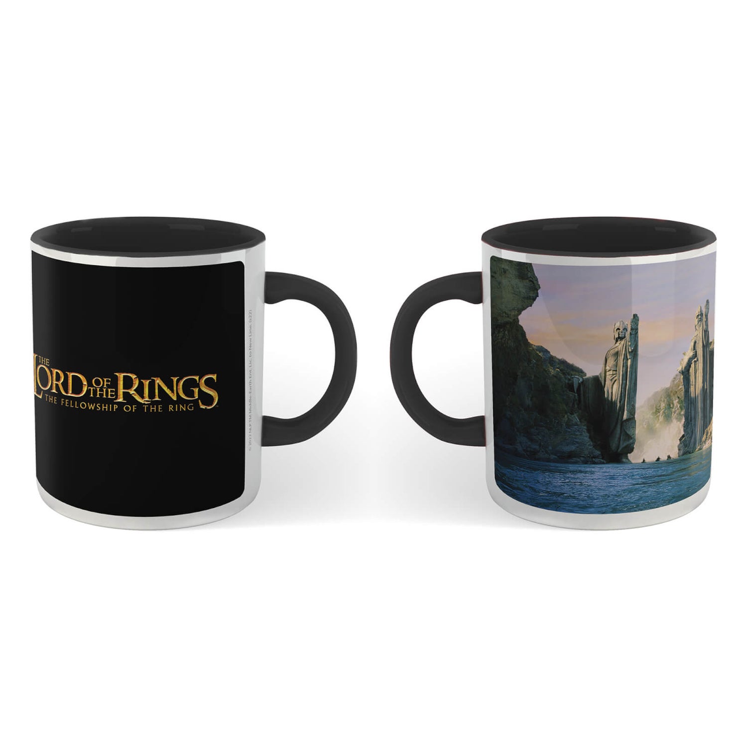 Lord Of The Rings Argonath Mug - Black