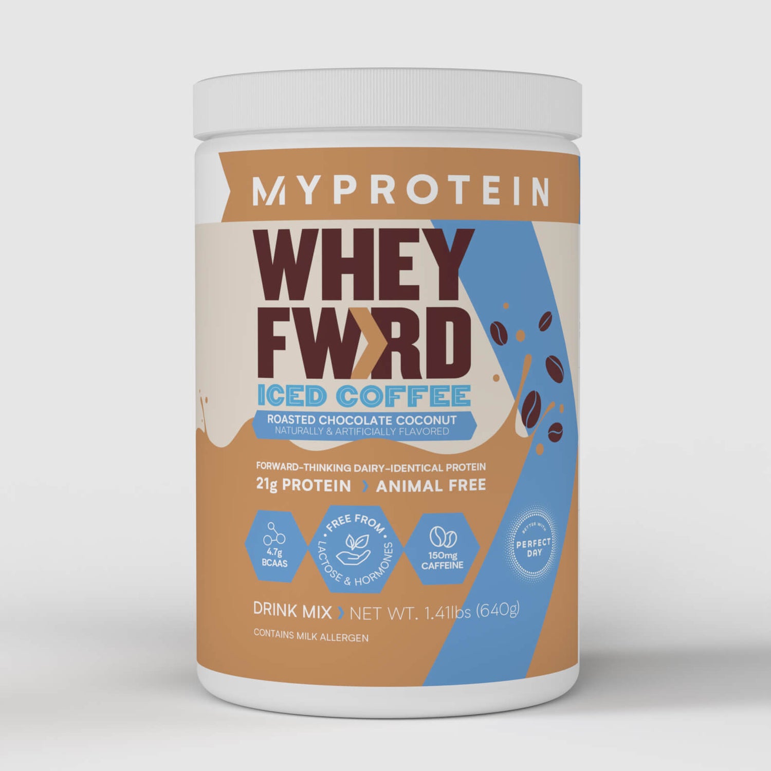 Whey Forward Iced Coffee - 20servings - Roasted Chocolate Coconut