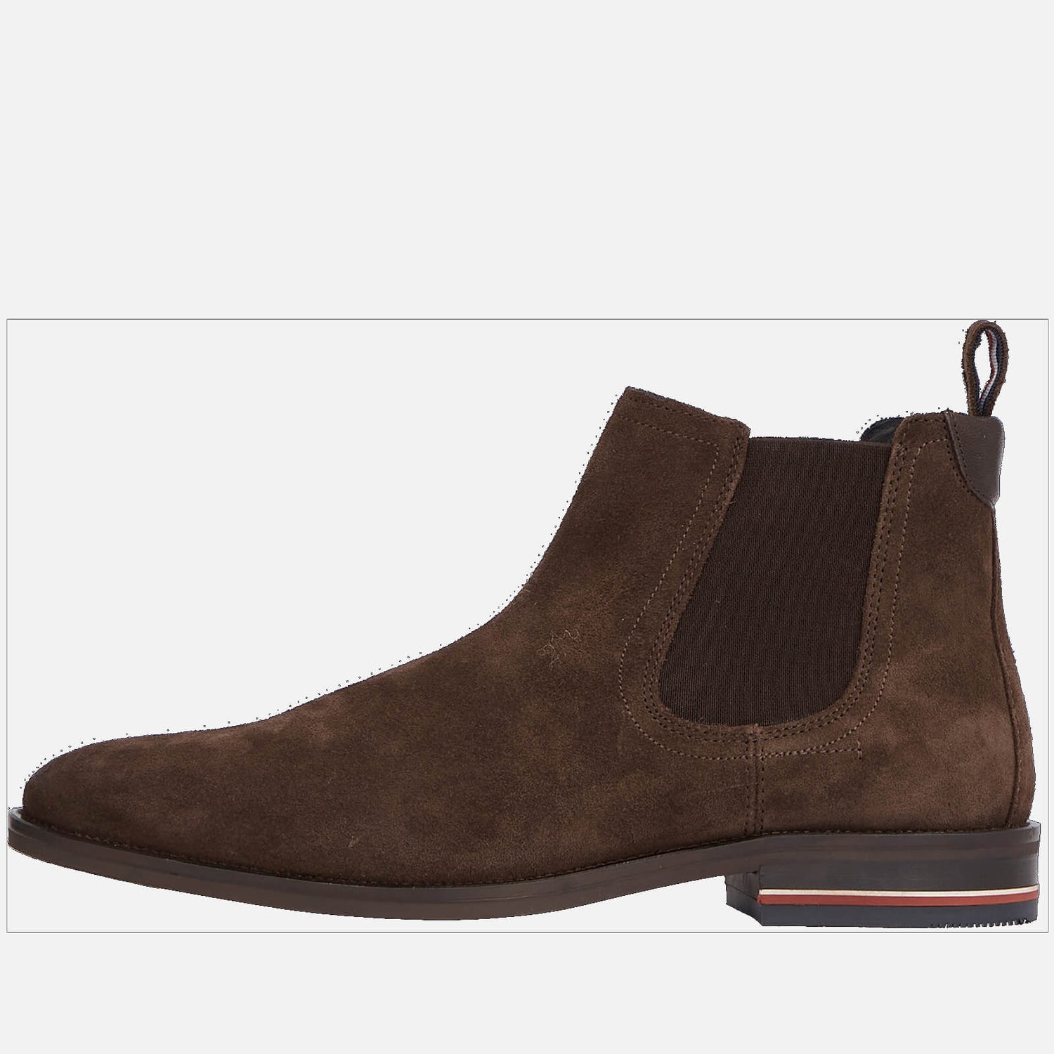 Tommy hilfiger sale suede chelsea boots