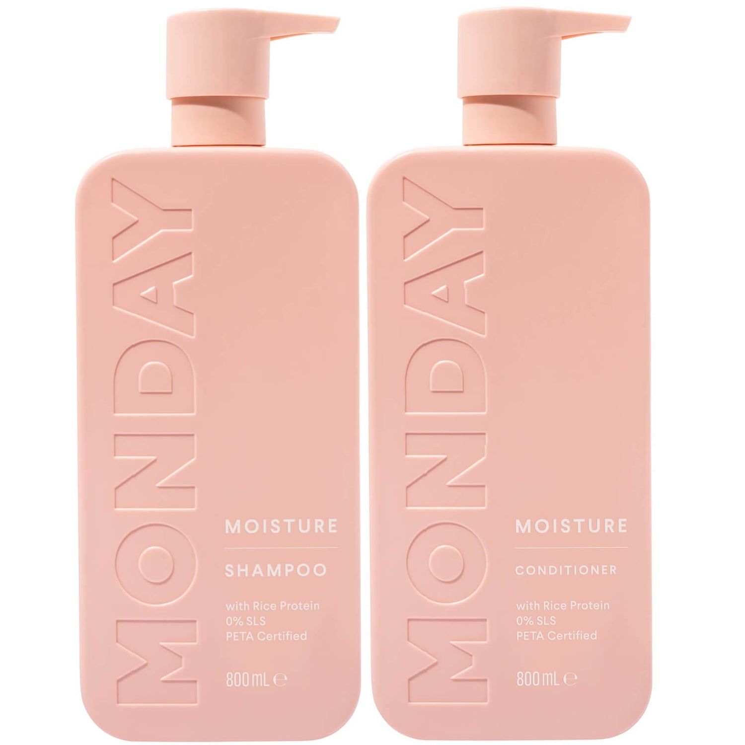 MONDAY Haircare Moisture 800 ml Bundle zestaw nawilżający do pielęgnacji włosów