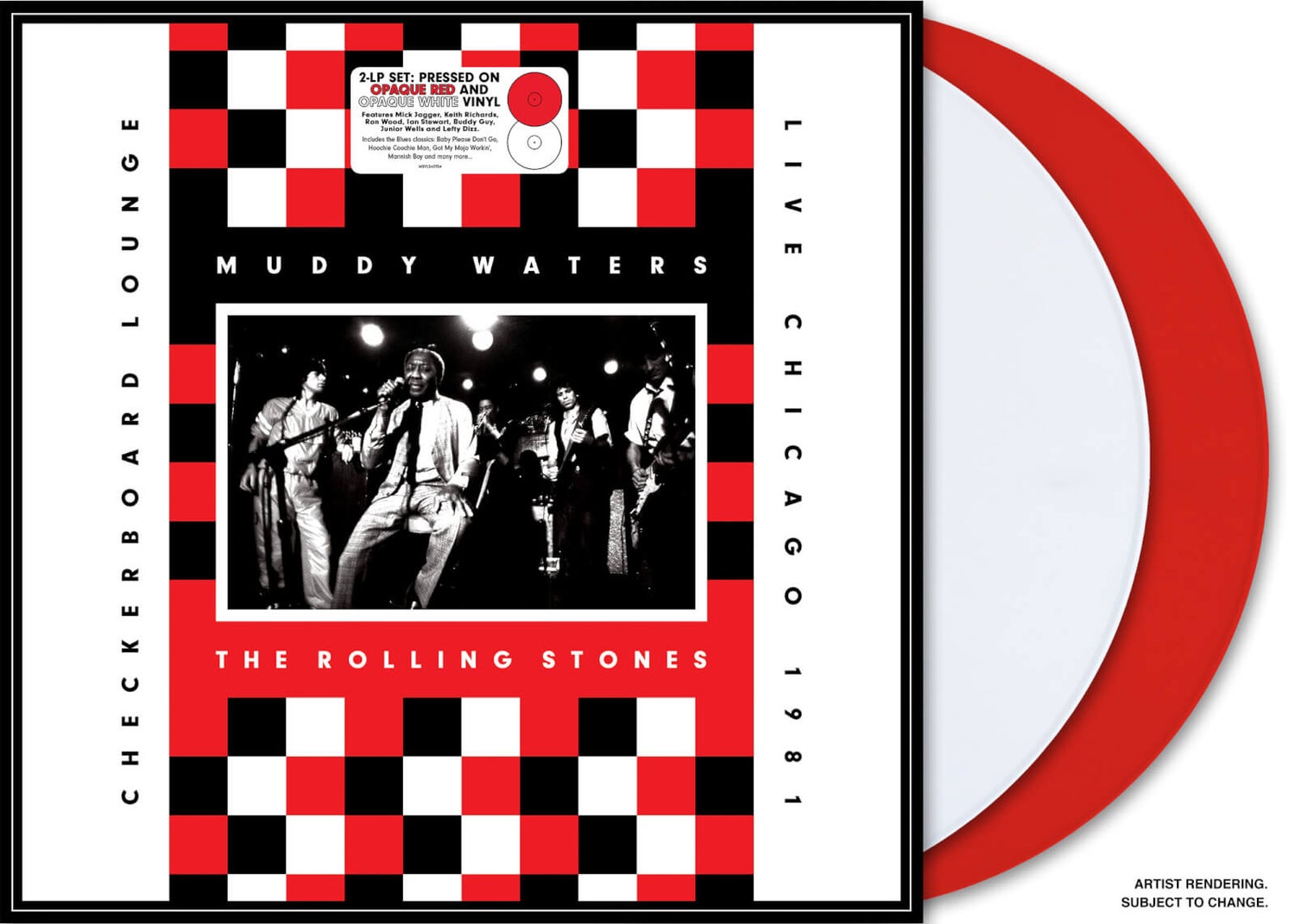 Muddy Waters & The Rolling Stones - Live at the Checkerboard Lounge Chicago 1981 Limited Edition Vinyl