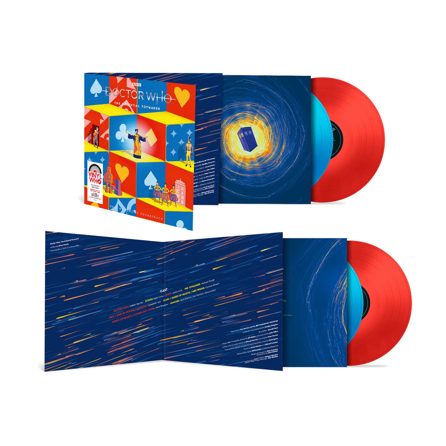 Doctor Who - The Celestial Toymaker (140g King & Queen Red and Blue Vinyl)