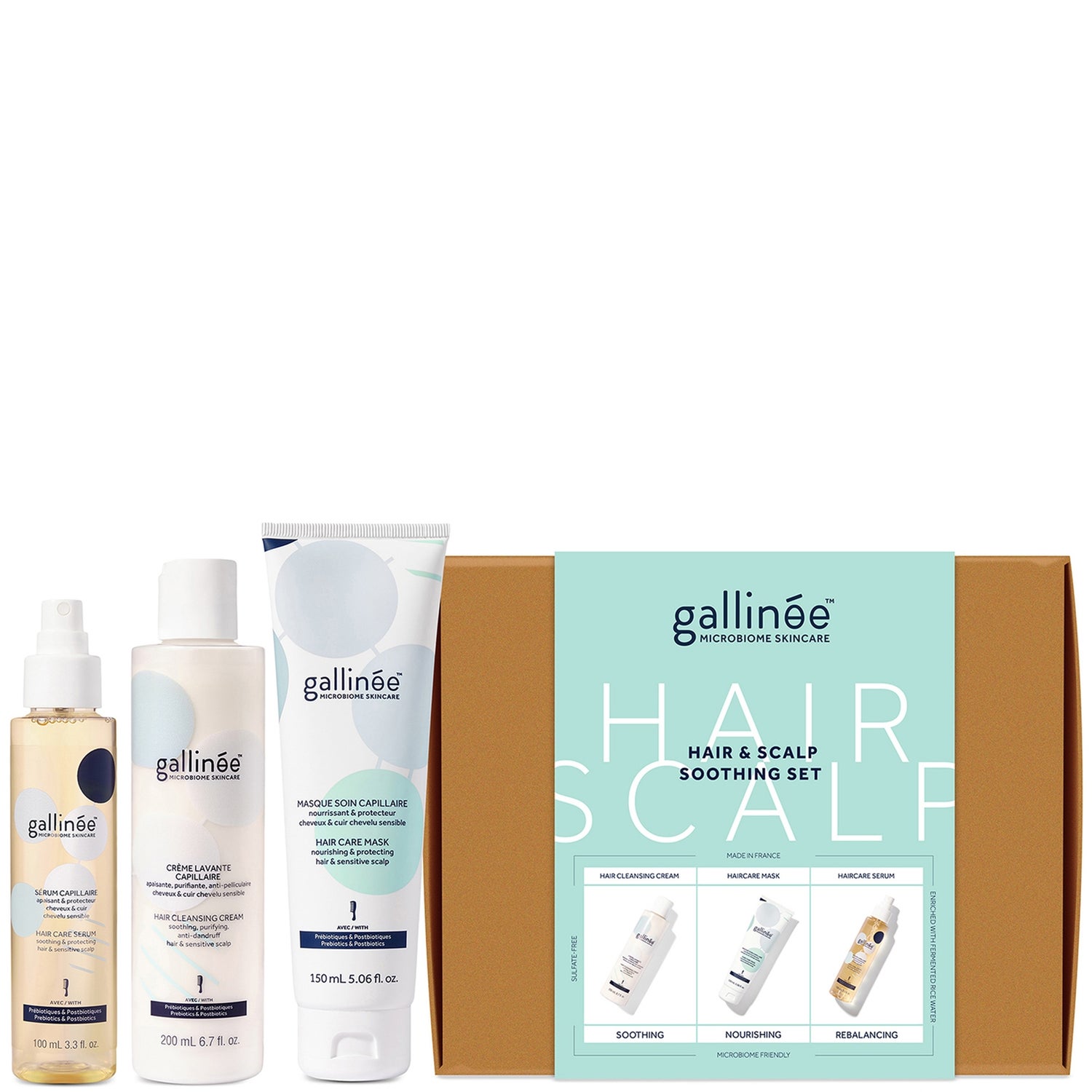 Gallinée Hair and Scalp Soothing Set