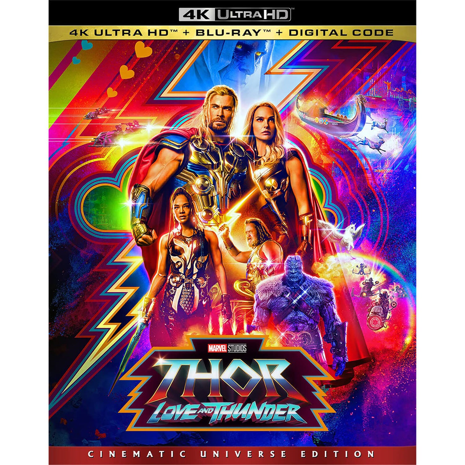 Thor: Love & Thunder 4K Ultra HD (Includes Blu-ray + Digital)