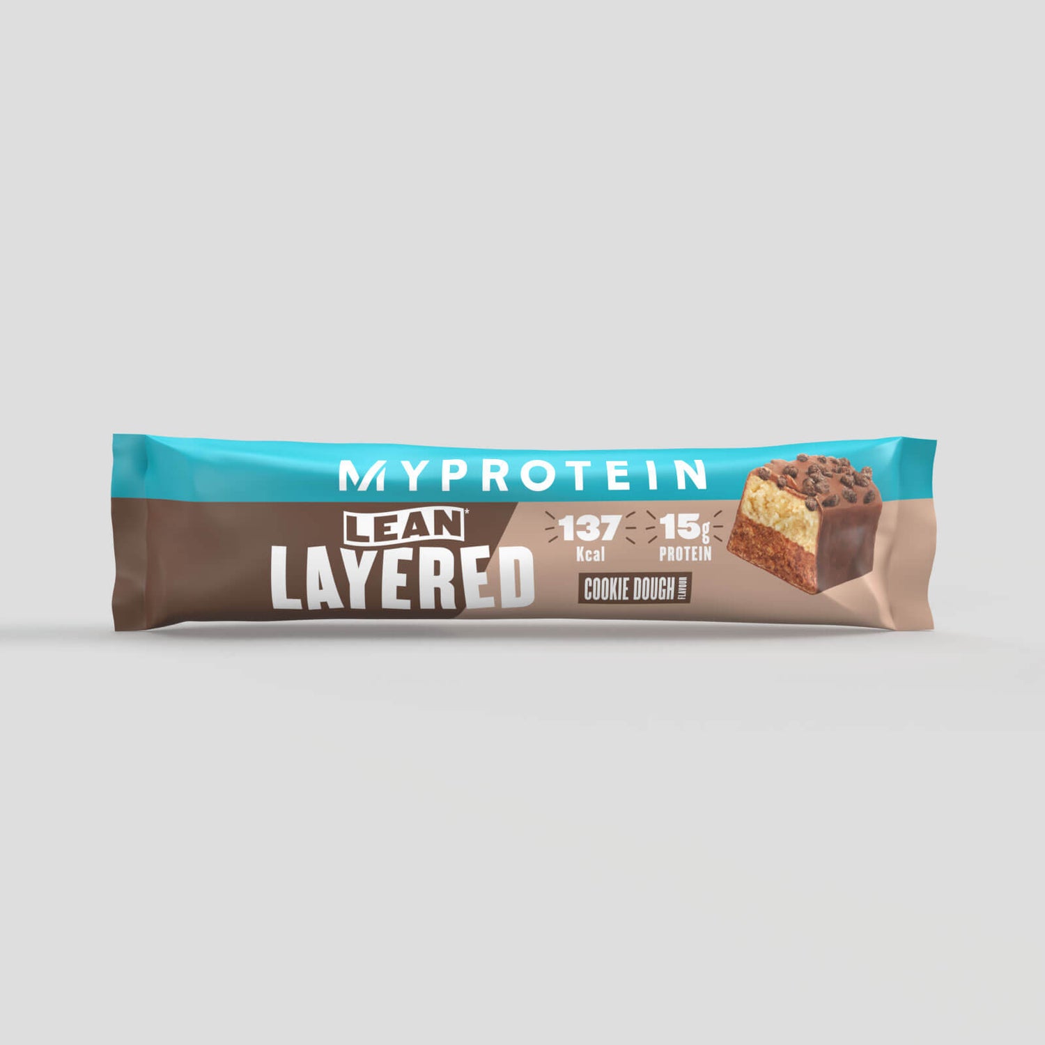 Lean Layered Bar - 40g - Chocolate and Cookie Dough