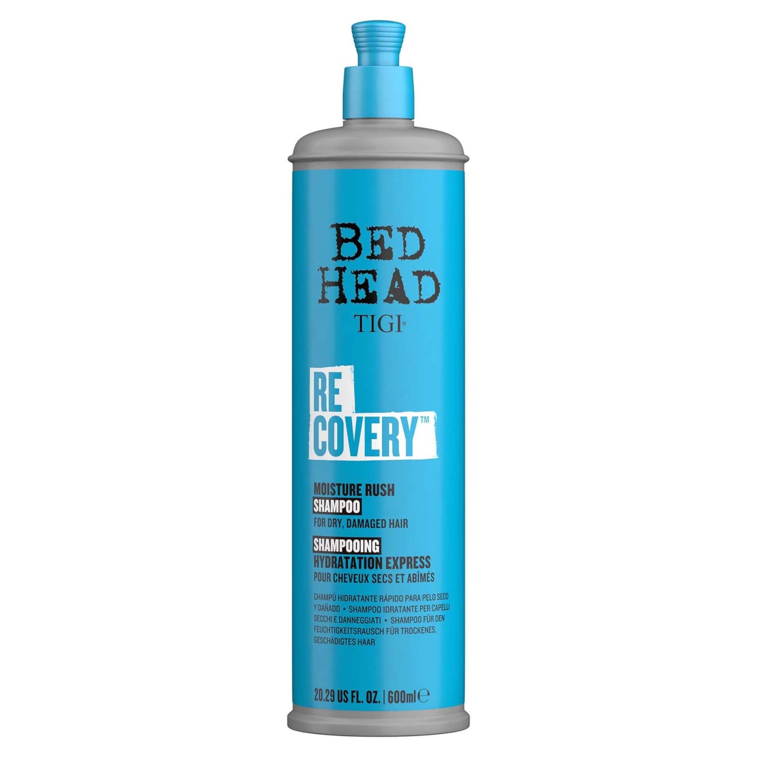 Bed by TIGI Recovery Moisturising Shampoo for Dry Hair 600ml