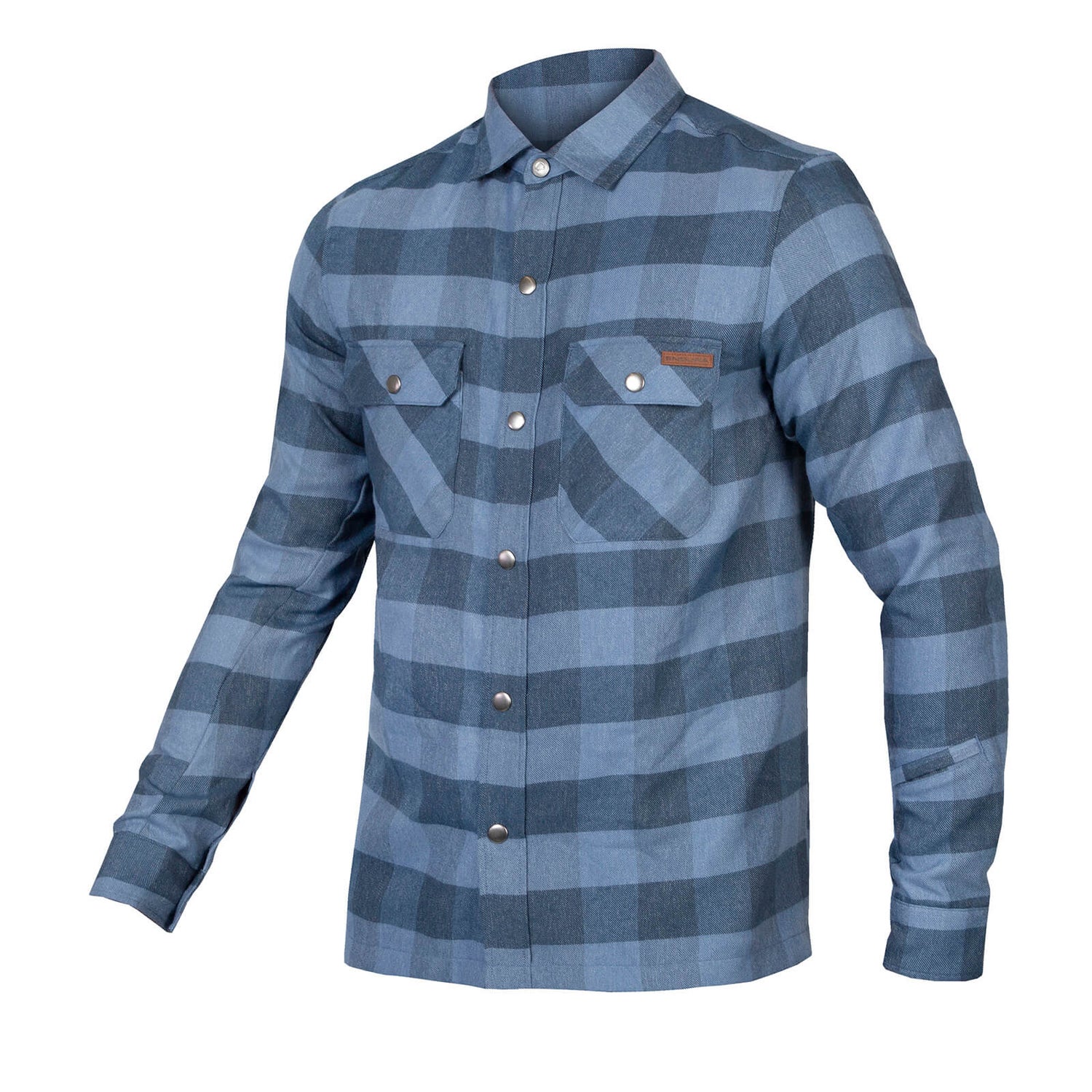 Men's Hummvee Flannel Shirt - Ensign Blue - XXL