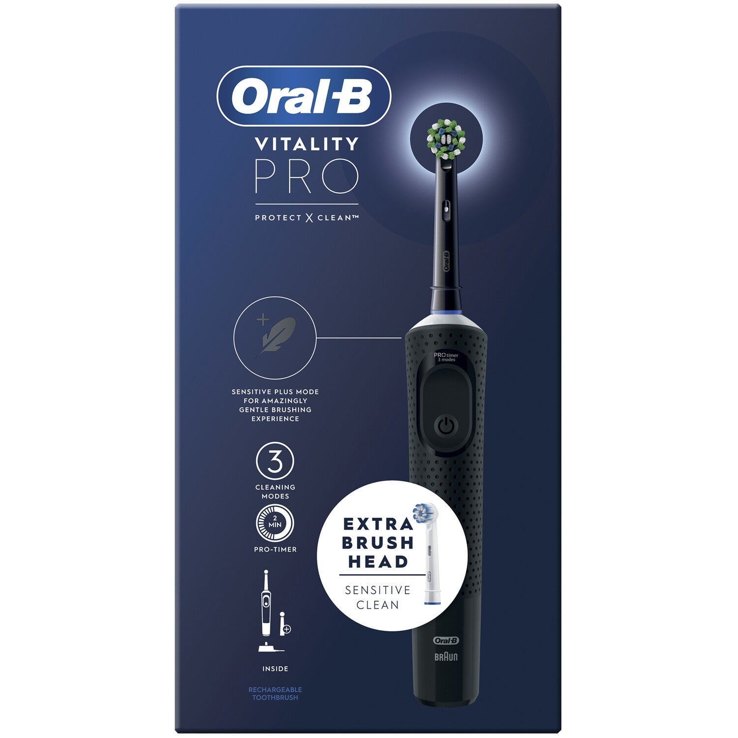 Oral B Vitality PRO Black Electric Toothbrush