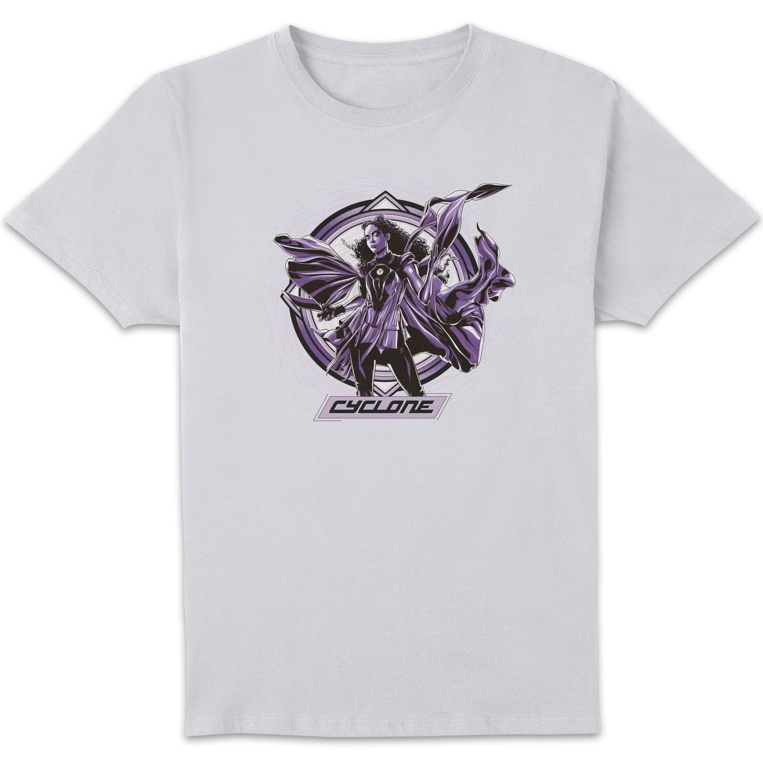 DC Black Adam Cyclone Unisex T-Shirt - White