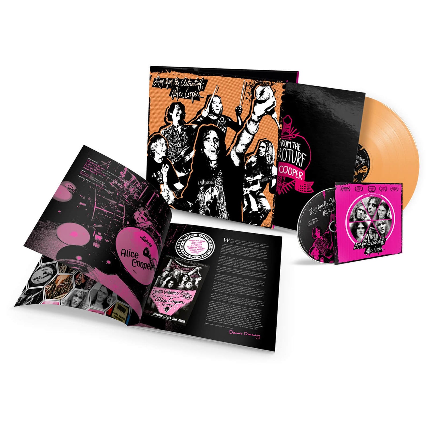 Alice Cooper - Live From The Astroturf (Apricot Coloured Vinyl)