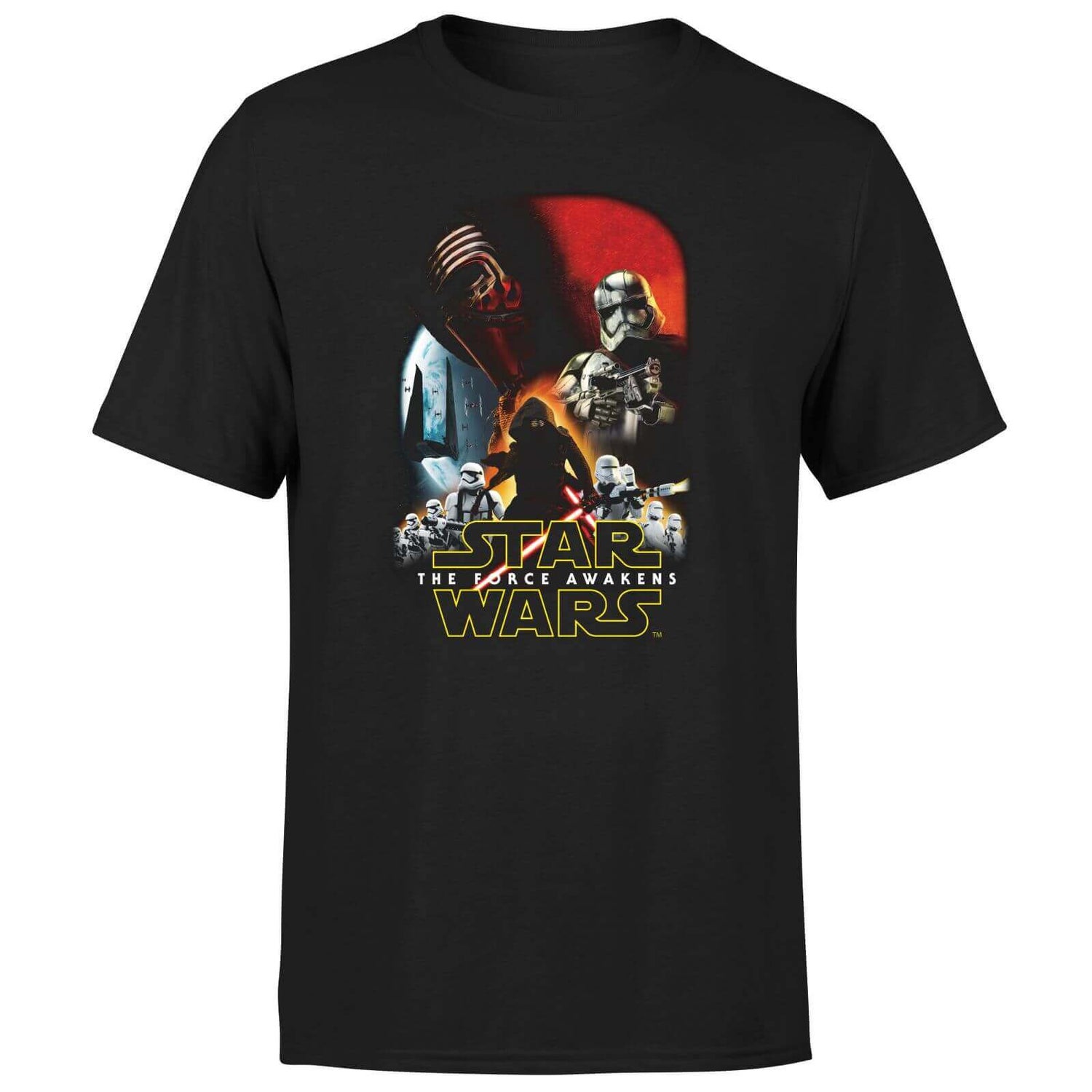 Star Wars The Force Awakens Unisex T-Shirt - Black
