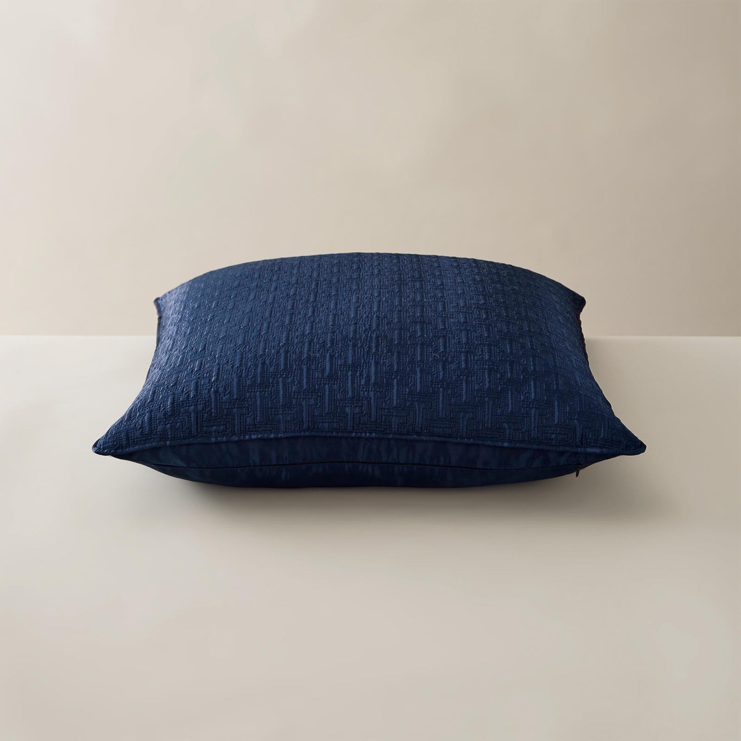 Ted Baker T Quilted Pillow Sham - Navy - 65x65cm