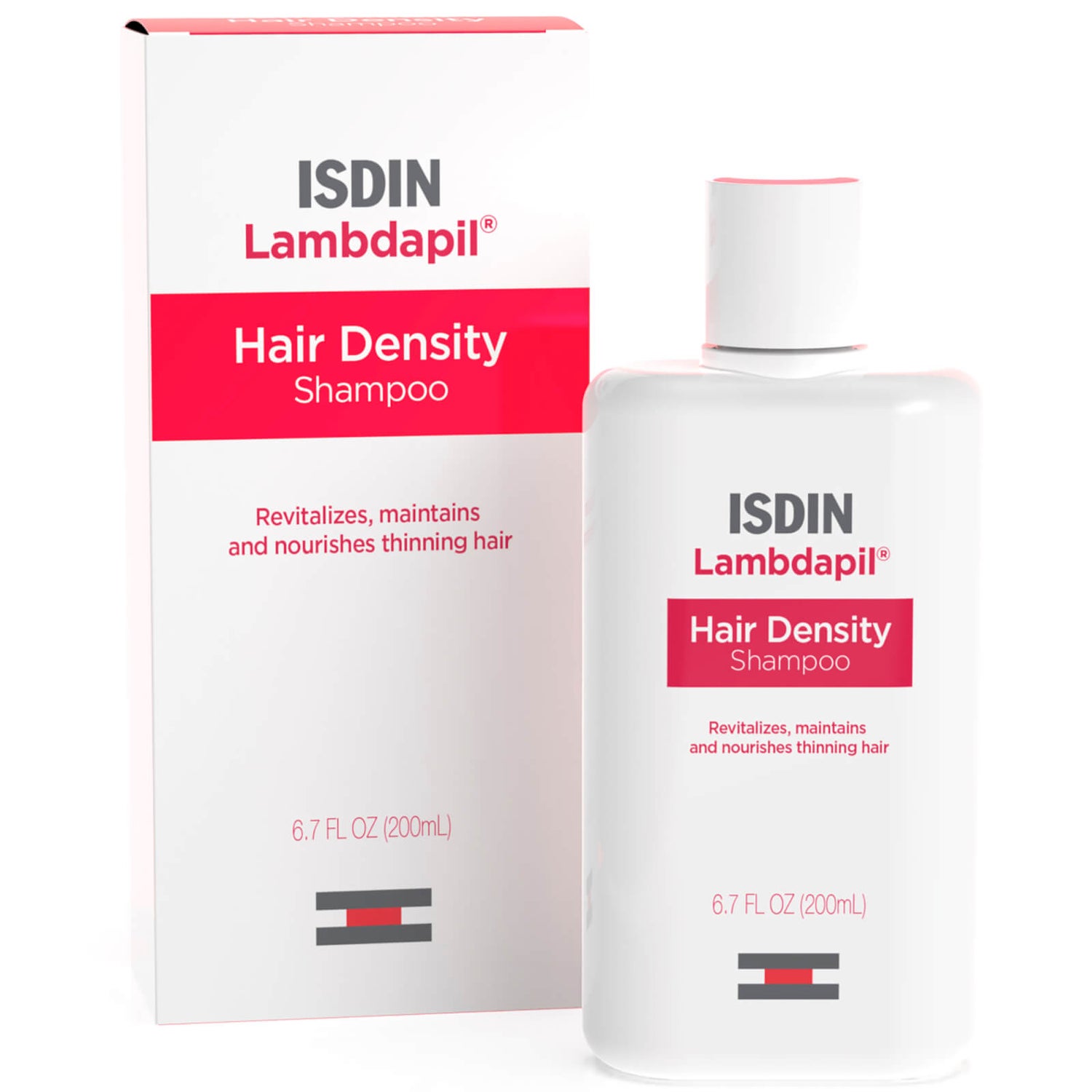 ISDIN Lambdapil Hair Density Shampoo Revitalizes. Maintainsand Nourishes Thinning Hair (6.7oz)
