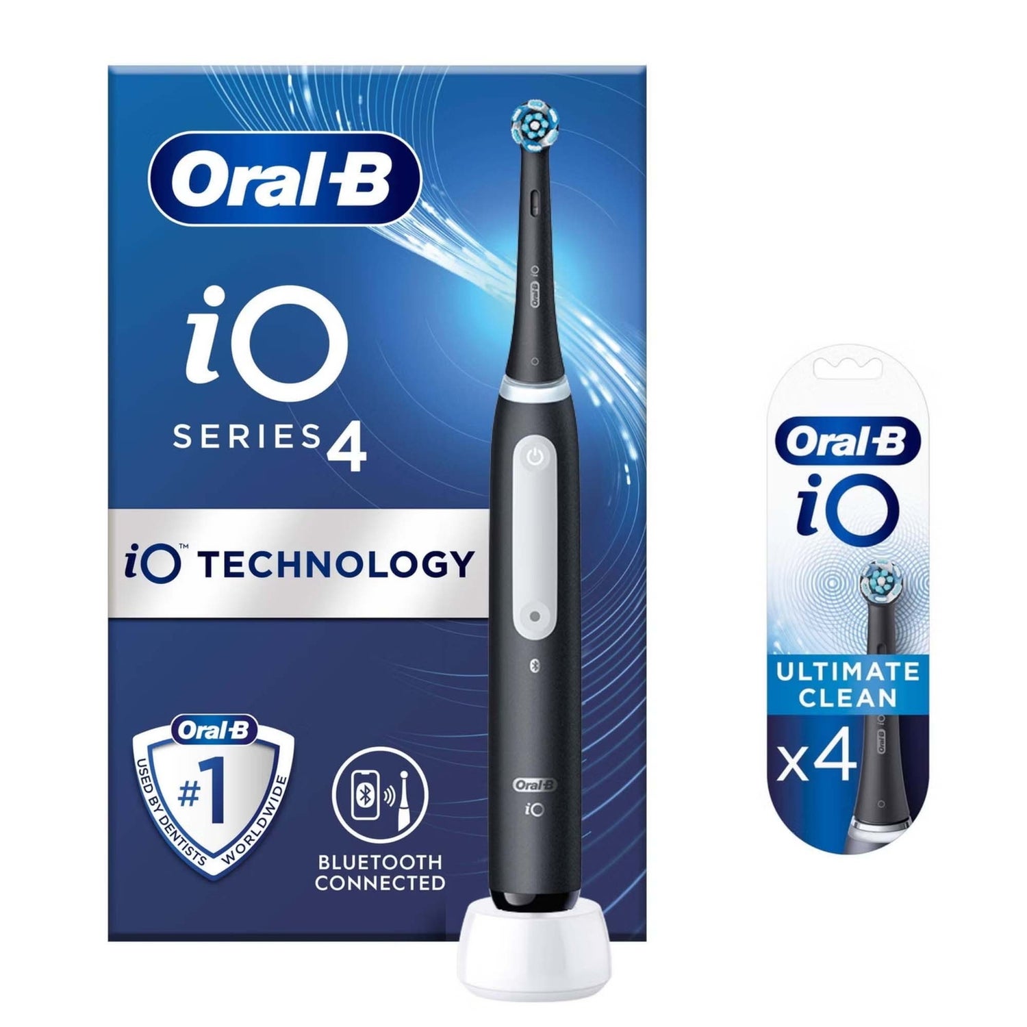 Oral-B iO4 Matte Black Electric Toothbrush