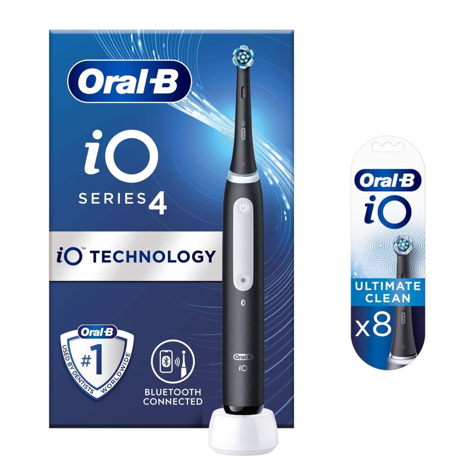 Oral-B iO4 Matte Black Electric Toothbrush