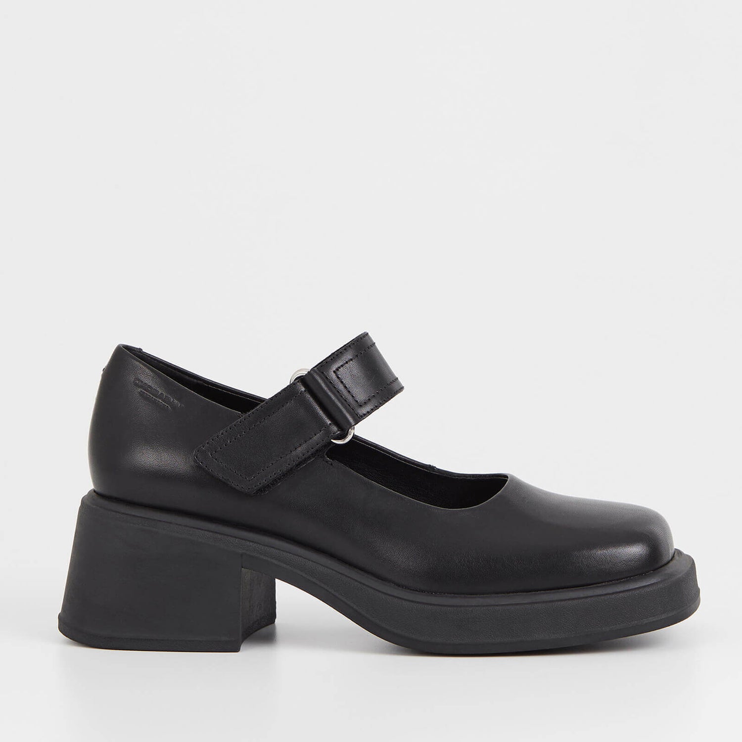 Vagabond Dorah Leather Heeled Mary Jane Shoes - UK 8