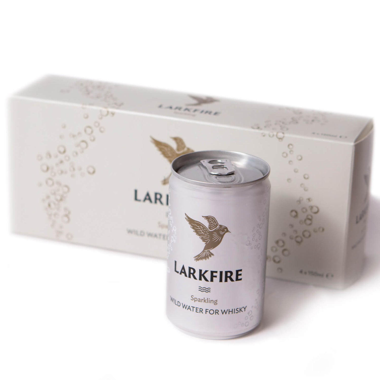Larkfire Wild Sparkling Water For Whisky, 4x150ml